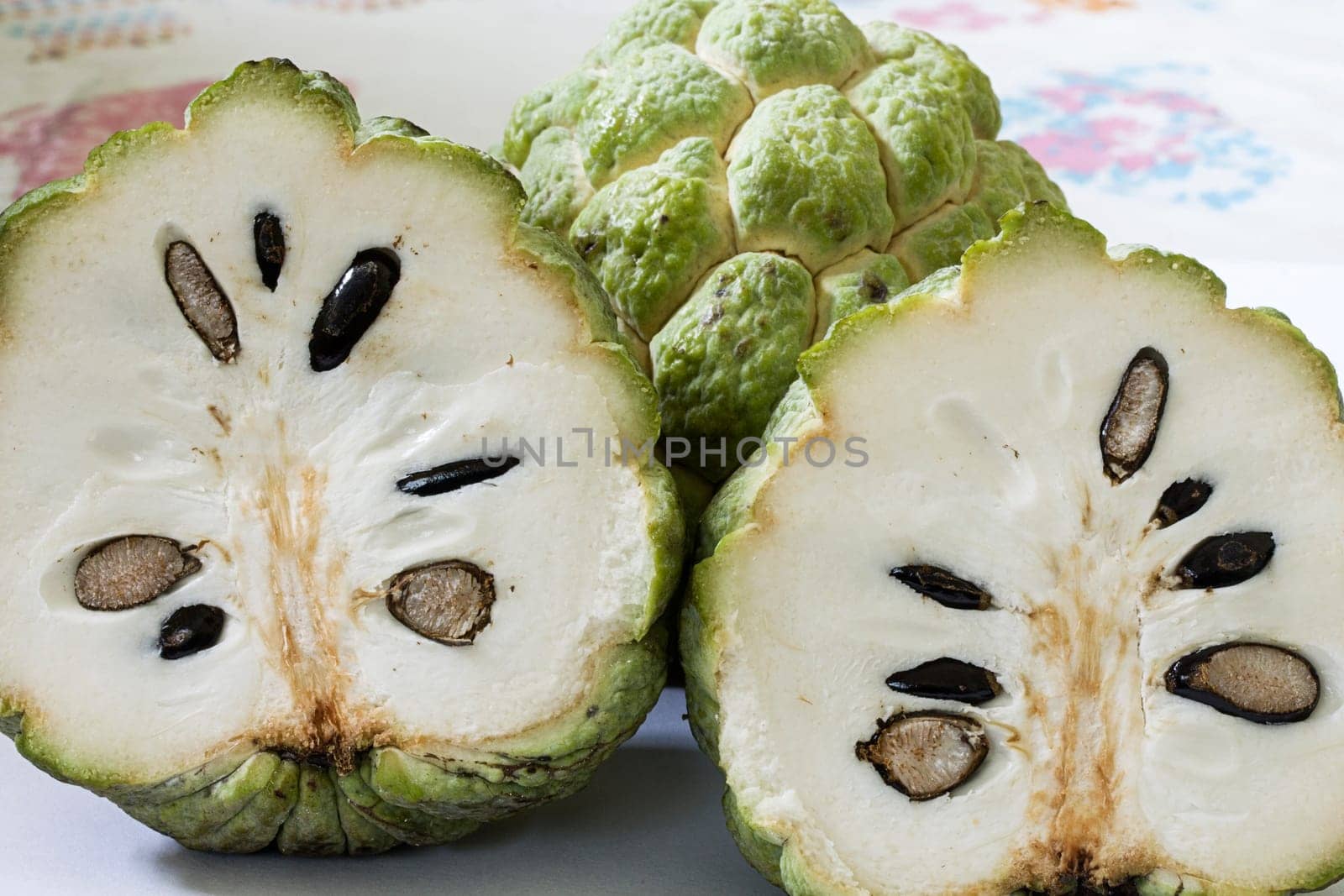 sugar apple fruit tropical round