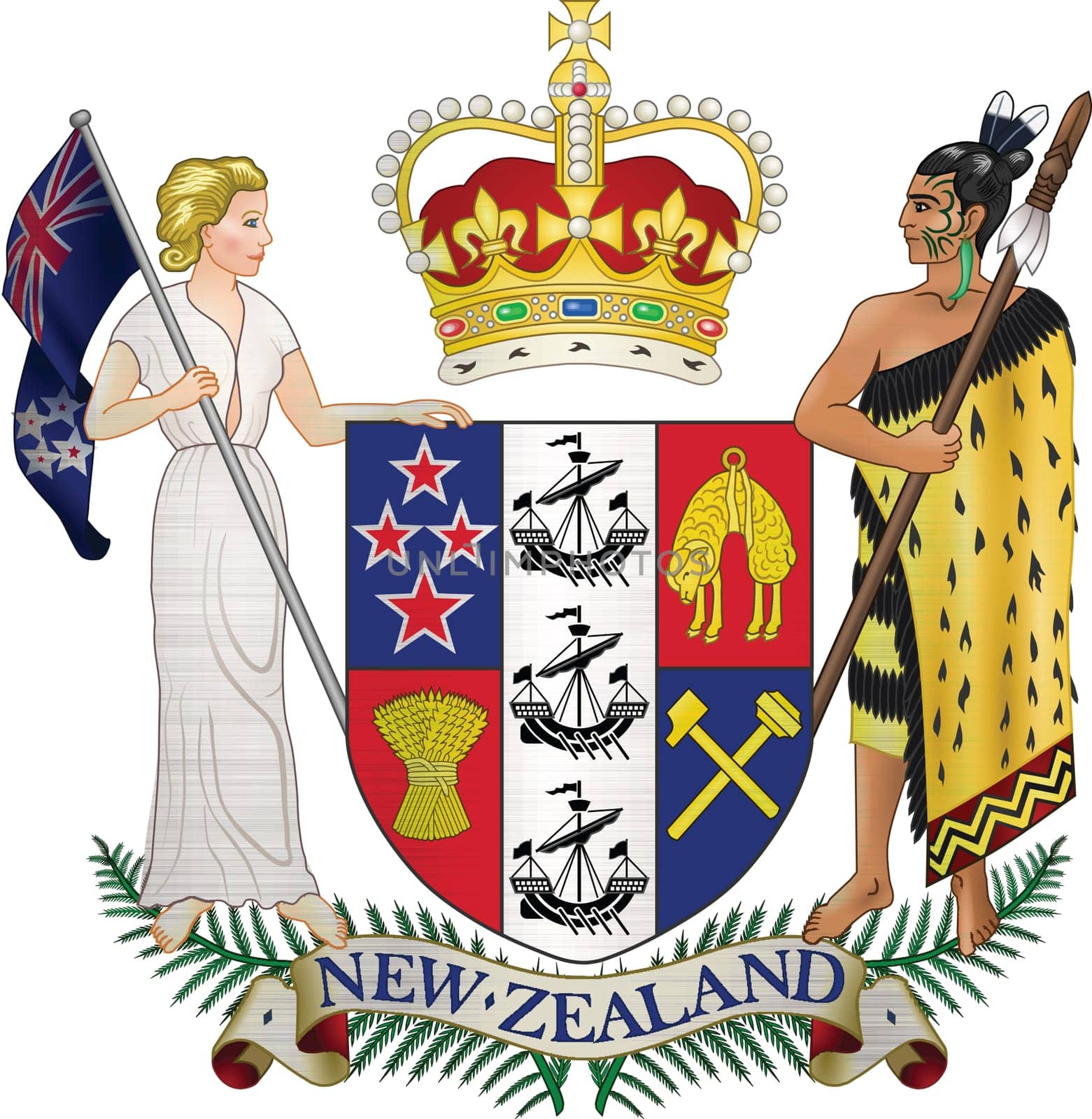 coat of arms new zealand