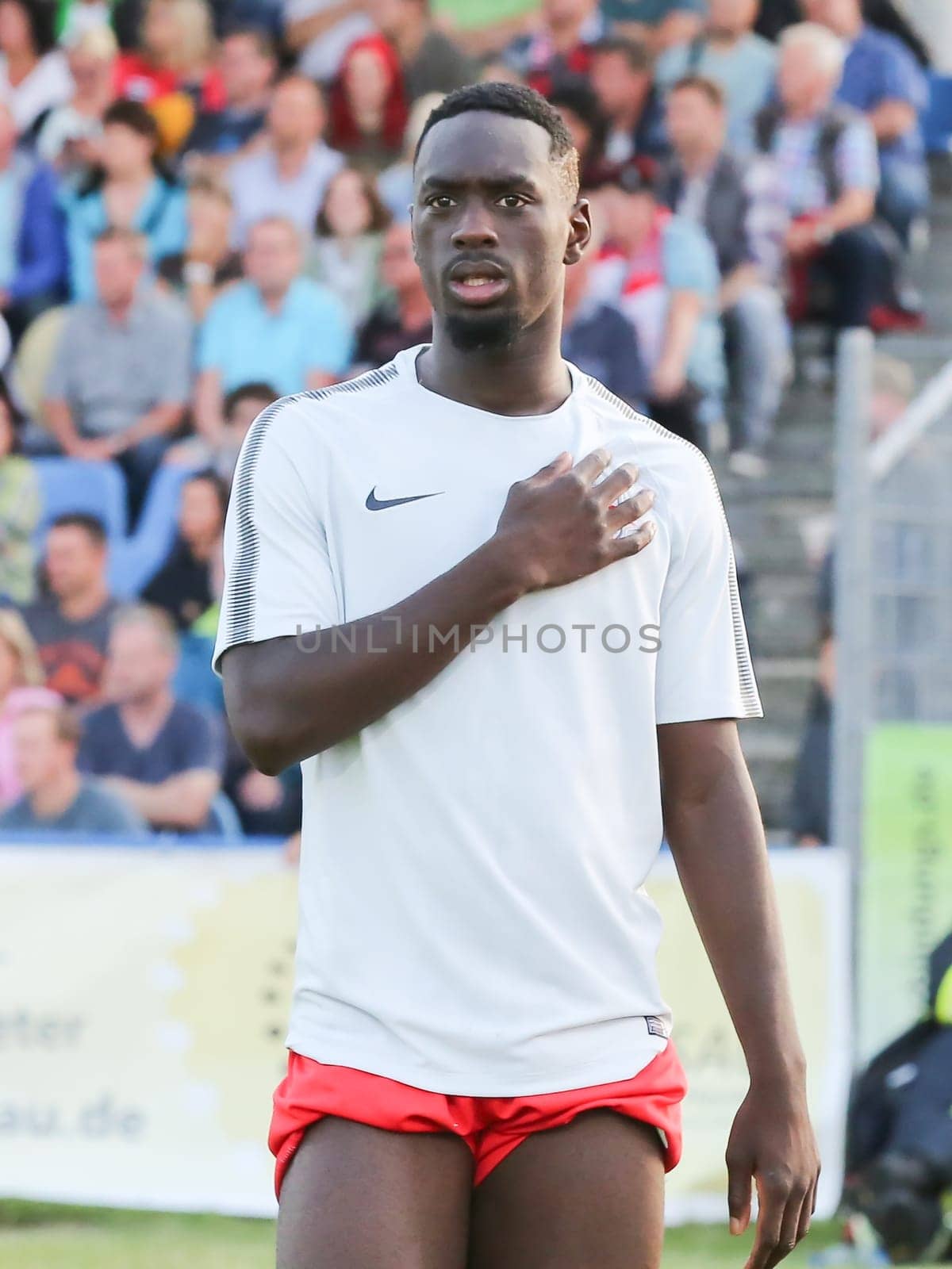 Jean-Kevin Augustin (RB Leipzig) at the friendly match SV Dessau 05 against RB Leipzig on 14.07.2017 in Dessau