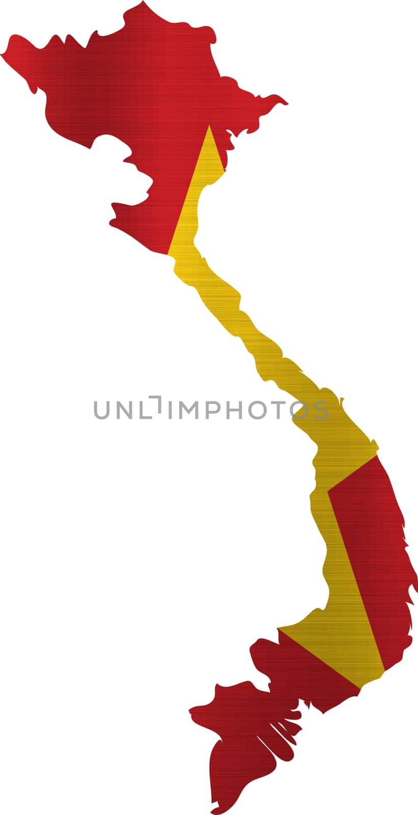 flag map vietnam illustration