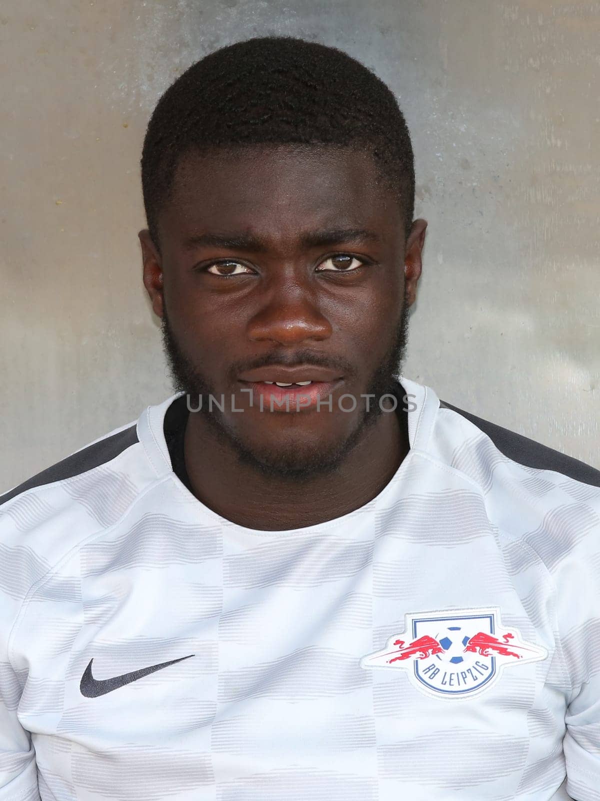 Dayot Upamecano ( RB Leipzig season) at the charity match ZFC Meuselwitz against RB Leipzig on 18.07.2017 in Meuselwitz