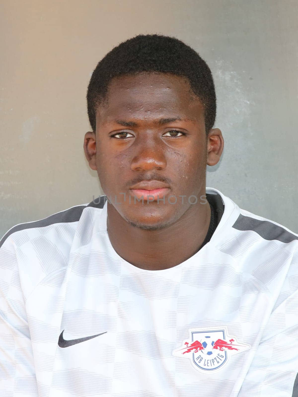 Ibrahima Konate ( RB Leipzig) at the charity match ZFC Meuselwitz against RB Leipzig on 18.07.2017 in Meuselwitz