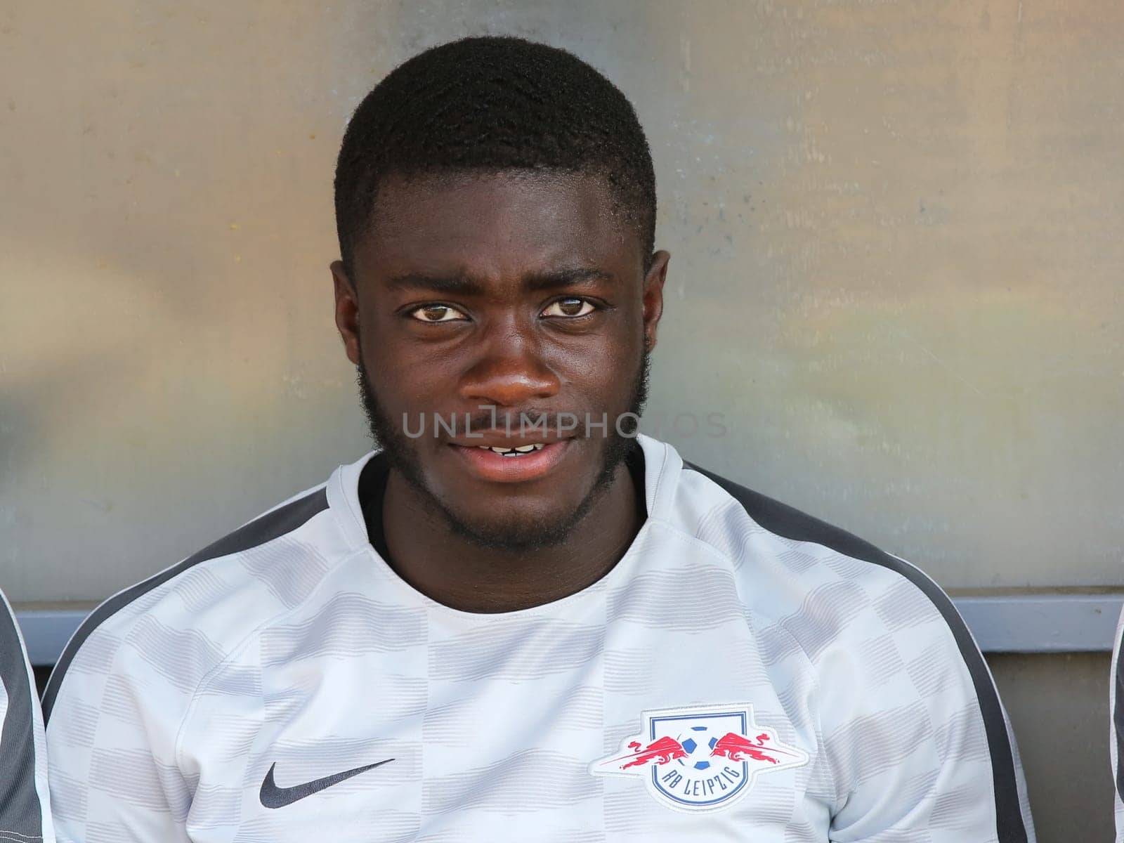 Dayot Upamecano ( RB Leipzig season) at the charity match ZFC Meuselwitz against RB Leipzig on 18.07.2017 in Meuselwitz