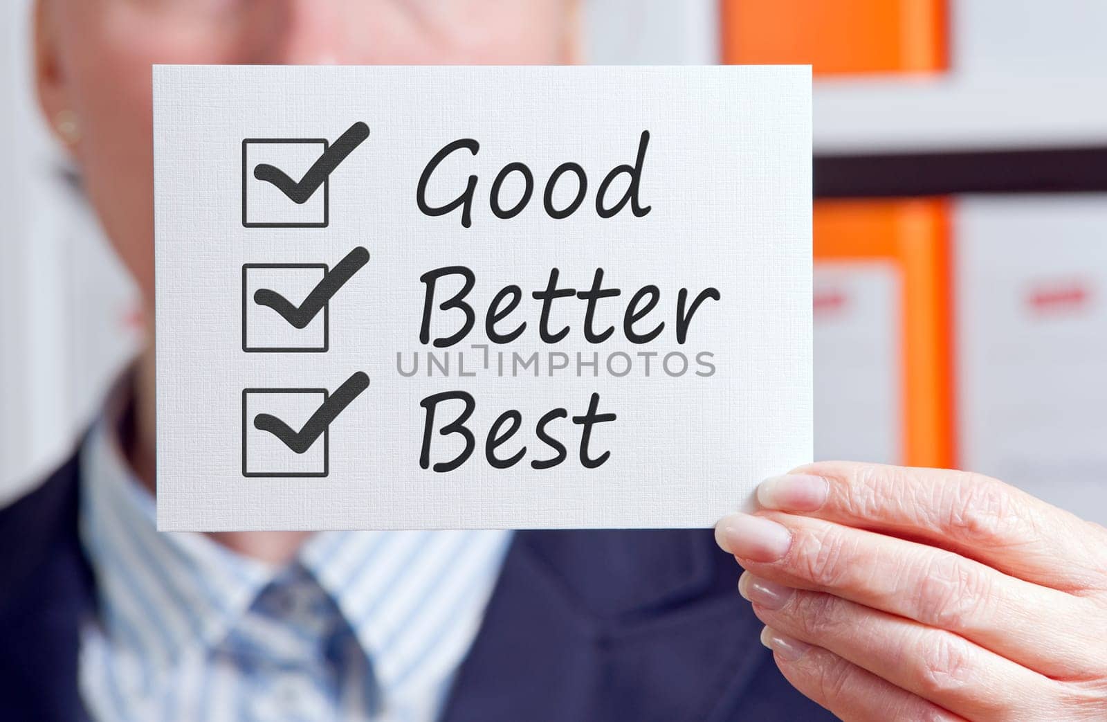 Good, Better, Best - Excellent Customer Service