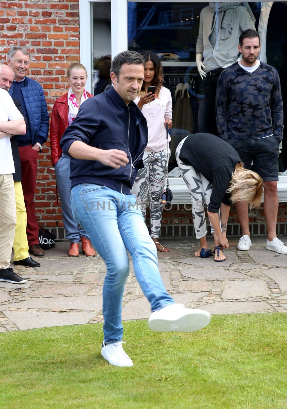 Till Broenner,.Juvia Men Kollektionspraesentation by Different Fashion mit Charity Fussball  in Kampen auf Sylt