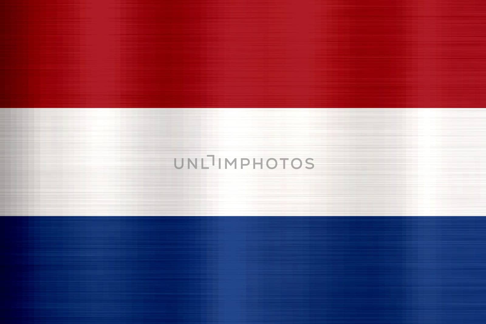 Netherlands Flag metallic texture