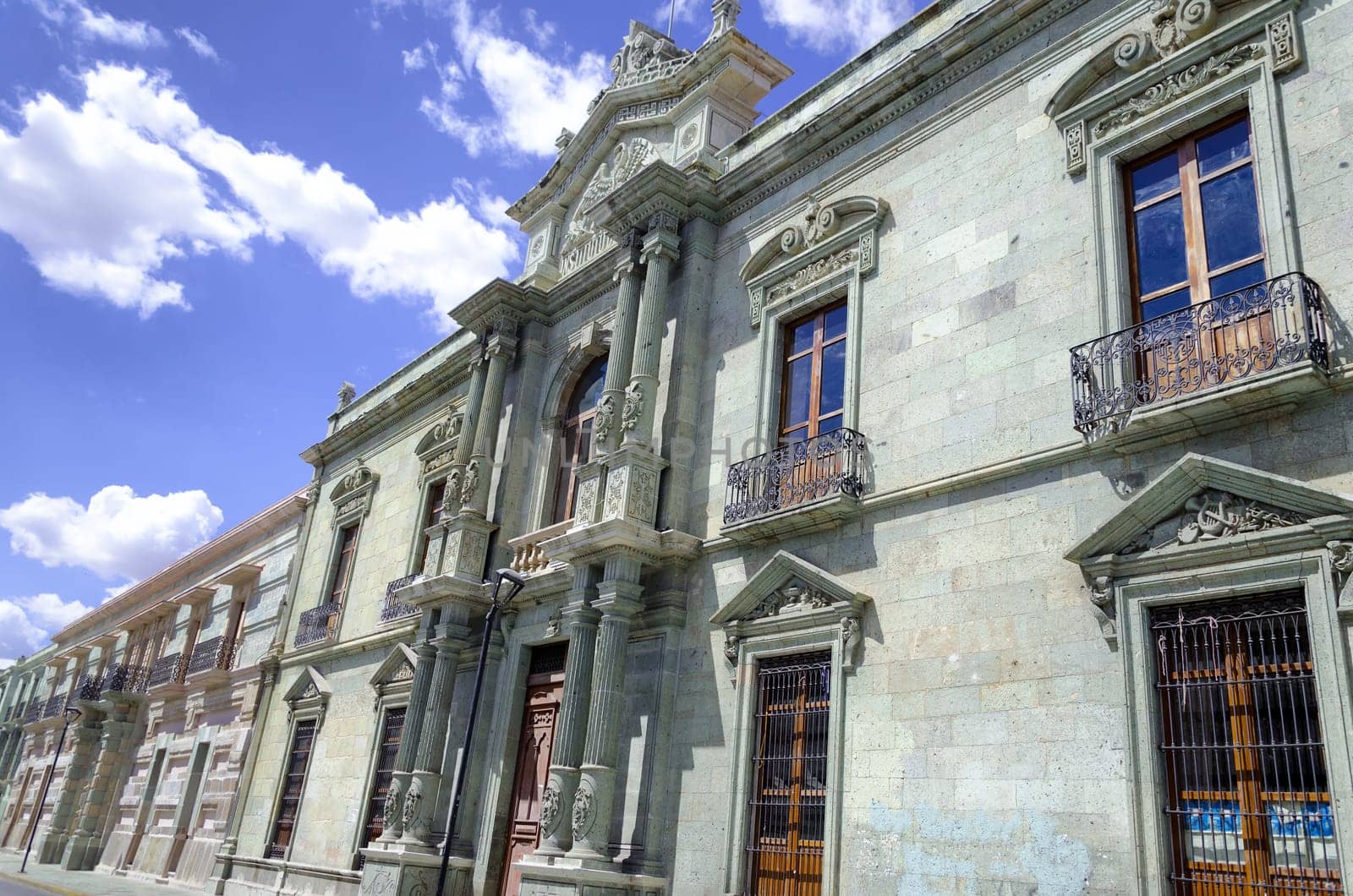 Bulding of the science institute in Oaxaca, Mexico.