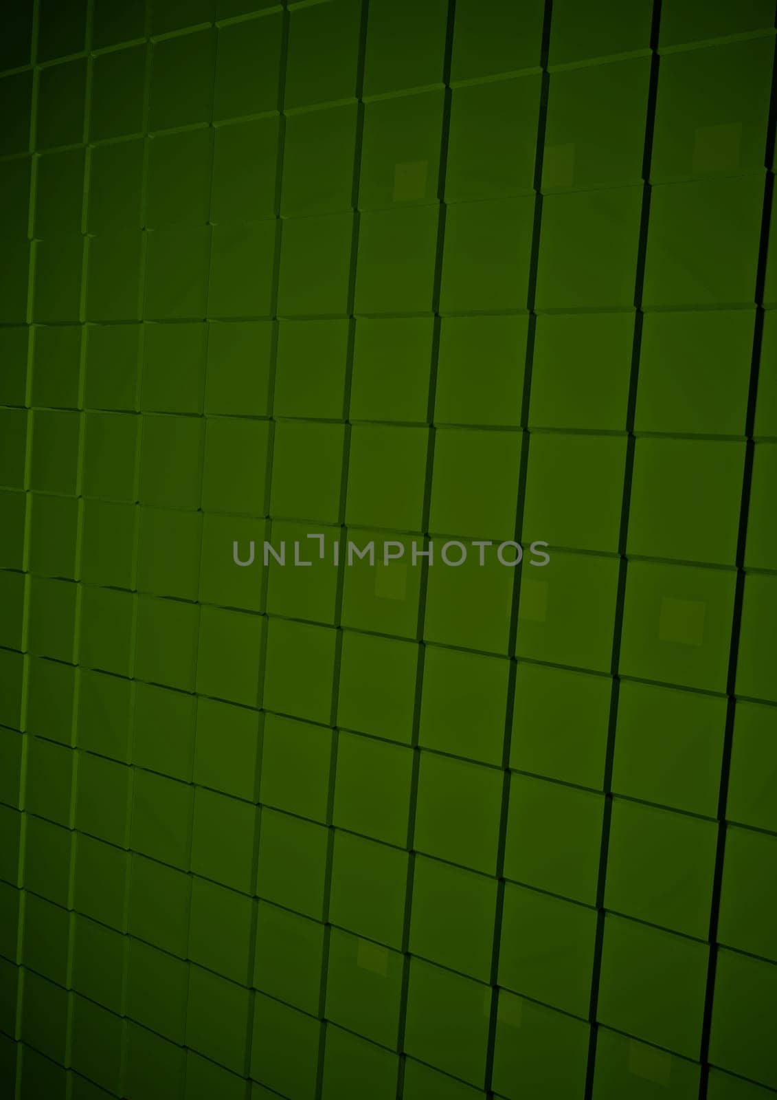 Dimensional abstract geometric polygon backdrop. 3D rendering.