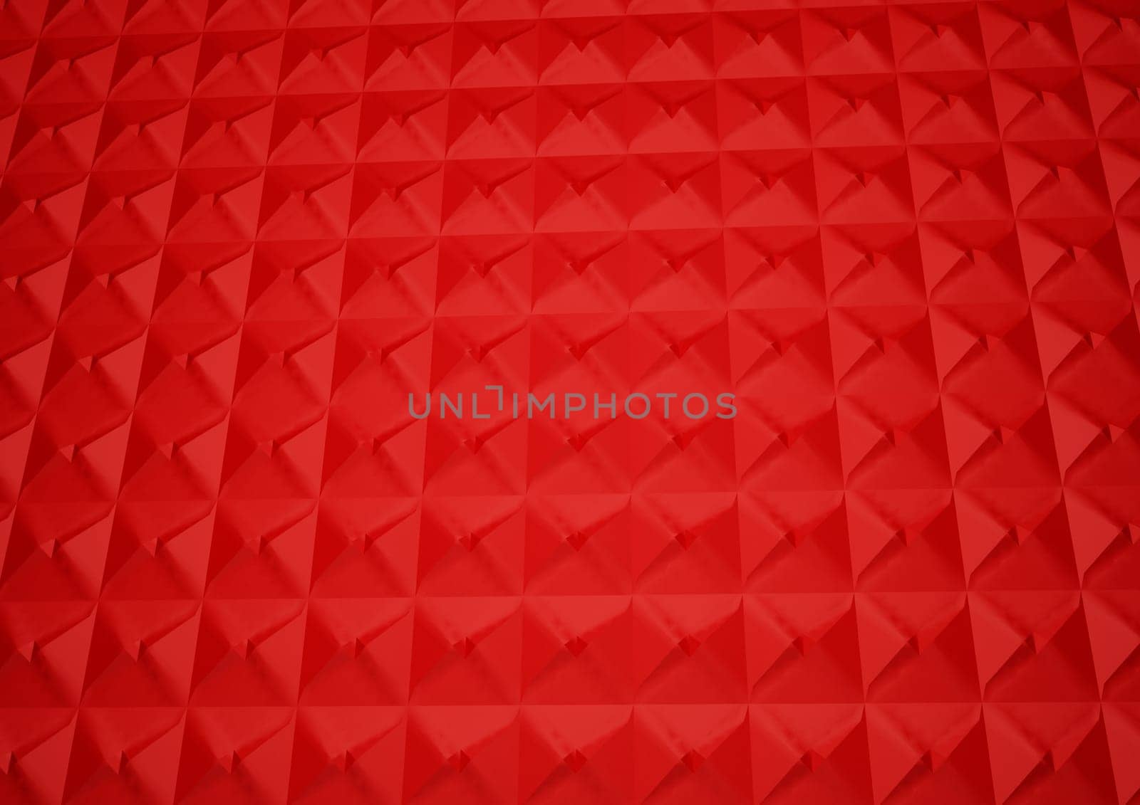 Dimensional abstract geometric polygon backdrop. 3D rendering.
