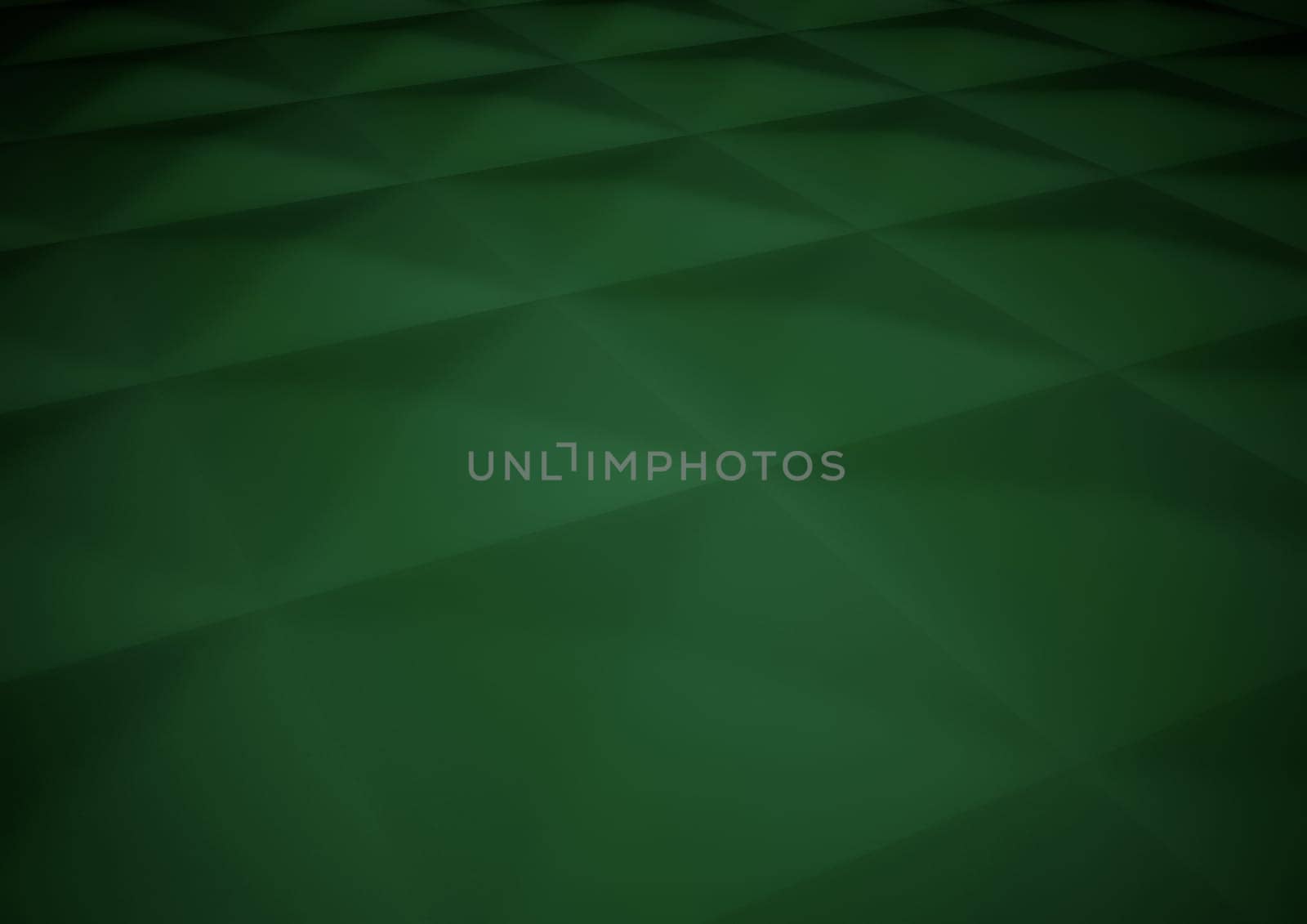 Dimensional abstract geometric polygon backdrop. 3D rendering.