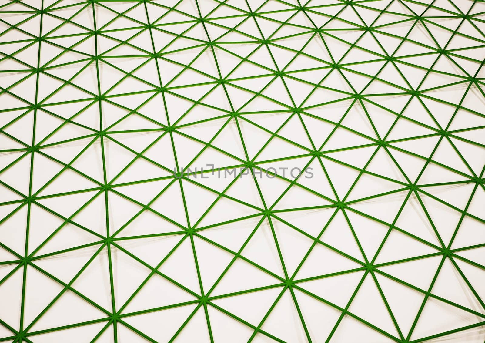 Dimensional abstract geometric polygon backdrop. 3D rendering.