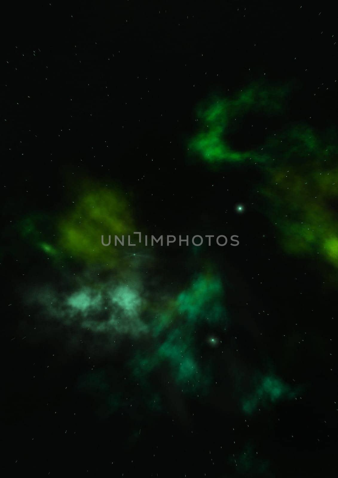 Star field in space a nebulae and a gas congestion. "Elements of this image furnished by NASA"". 3D rendering"
