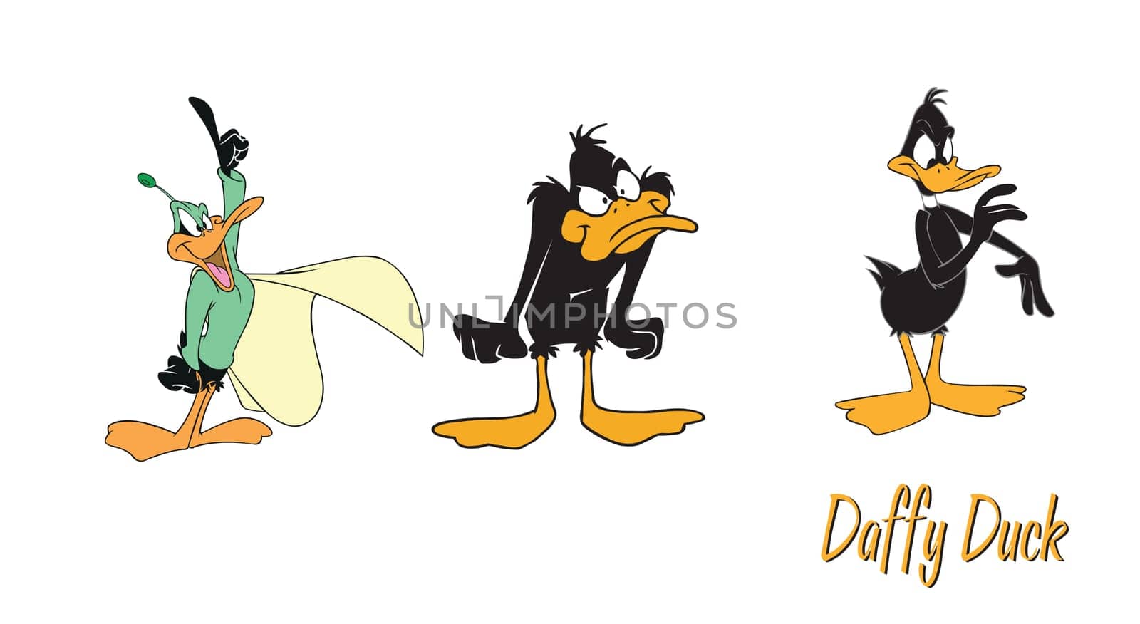 daffy duck animated cartoon character