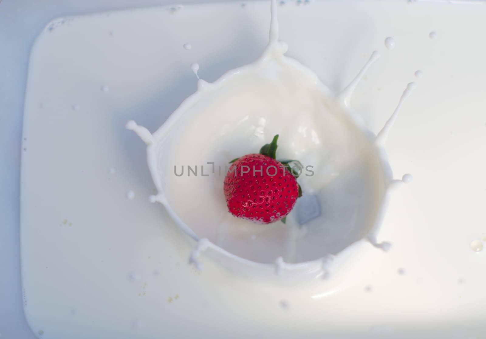 strawberry splash milkshake cream yogurt milk dairy product