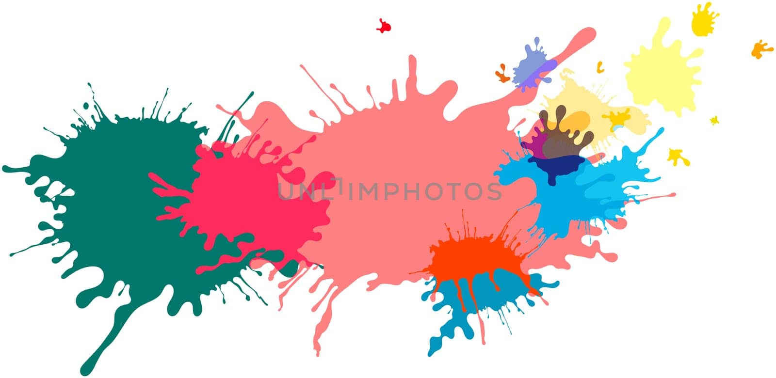 blobs colors pastel cropped background banner colorful