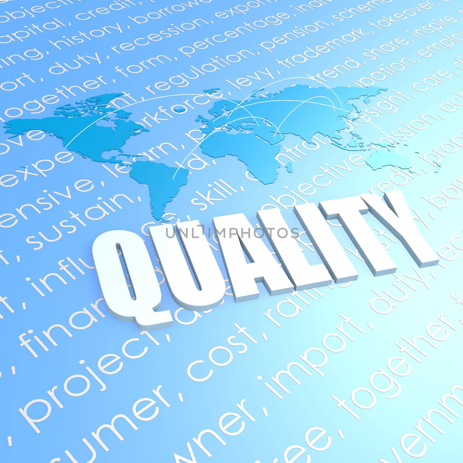 Quality world map