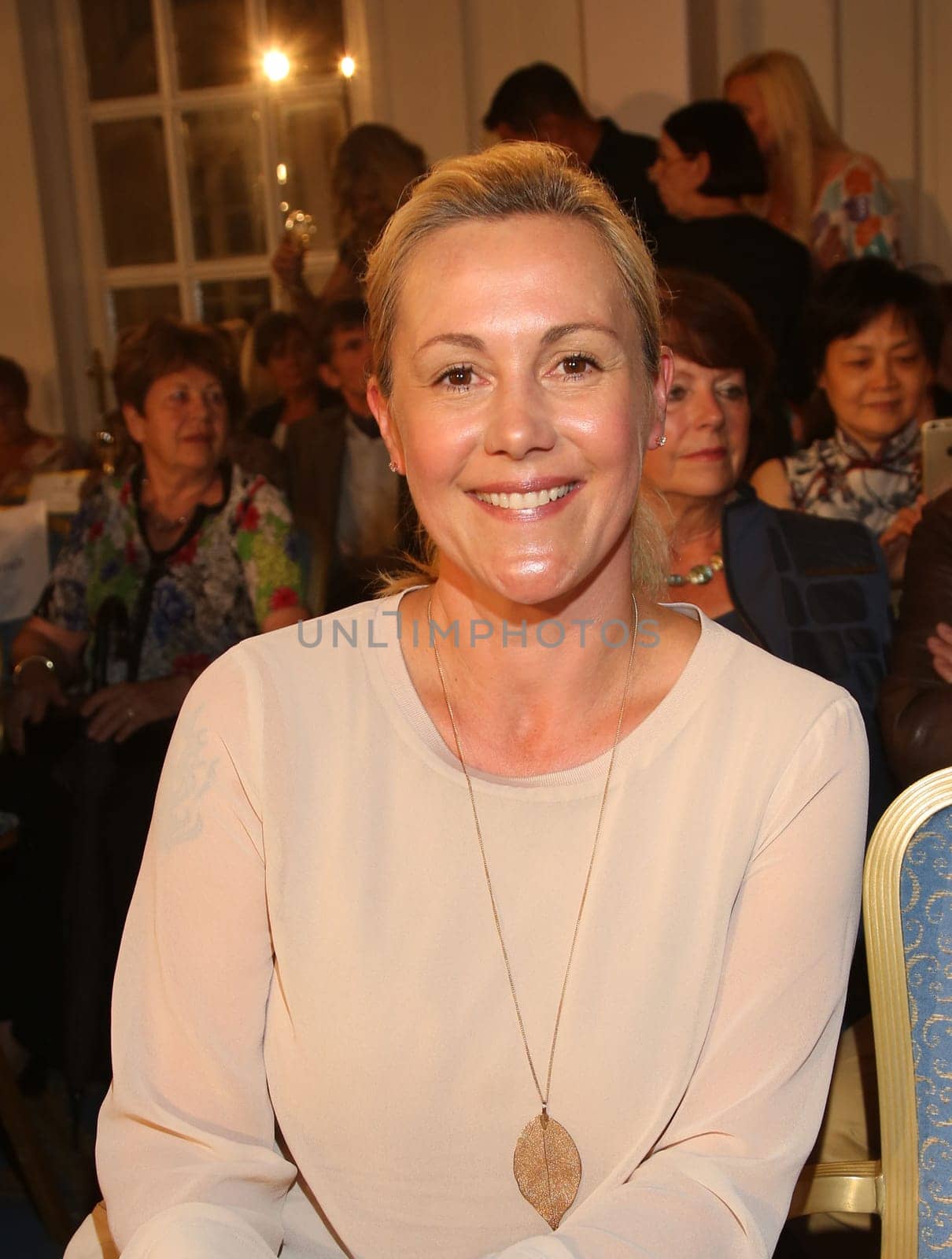 Bettina Wulff  bei der  Liz Malraux Modenschau Winter 2017 im Hotel Atlantic, Hamburg
