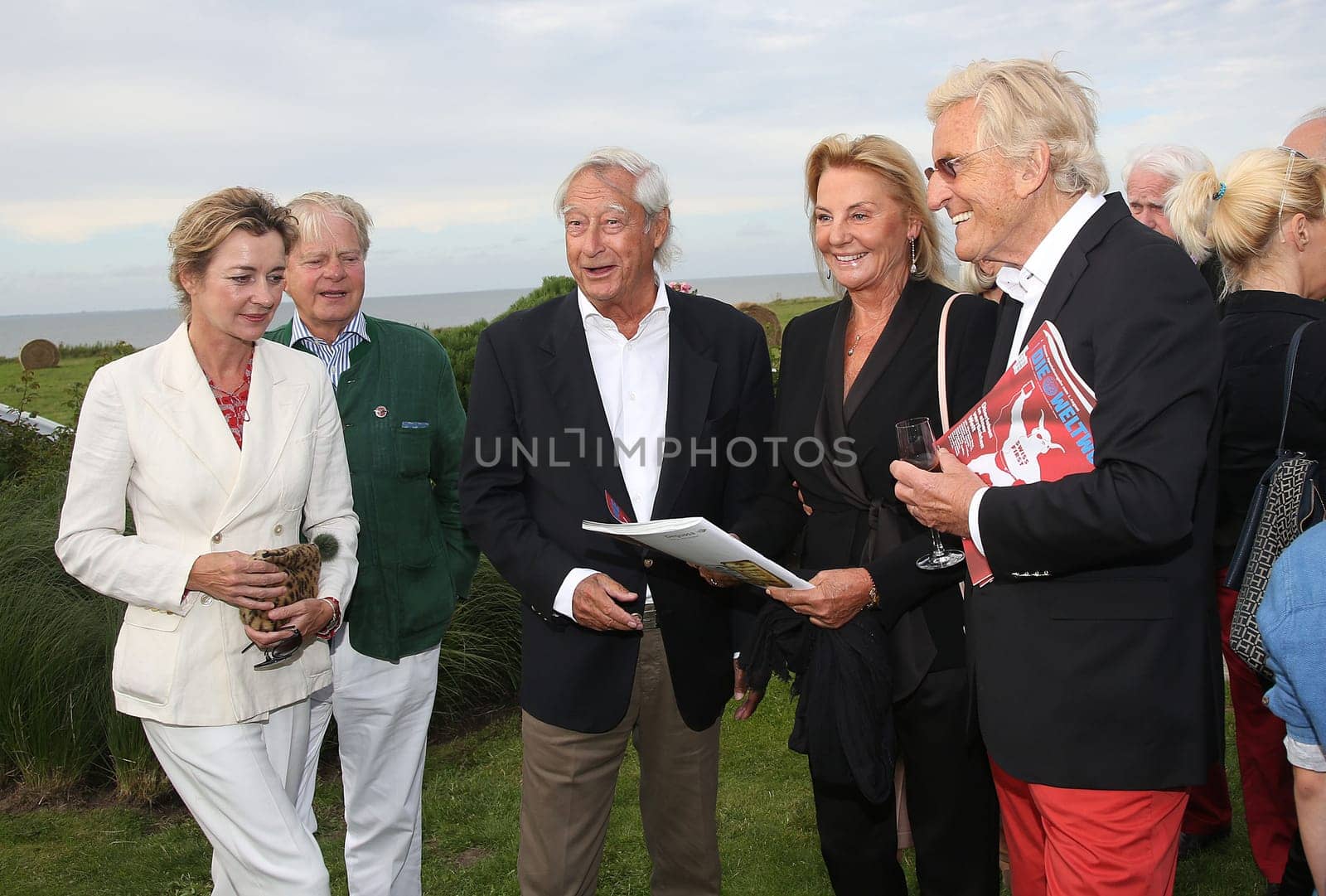 Manfred Baumann invited to the yearly crab dinner in his house in Morsum - Sylt