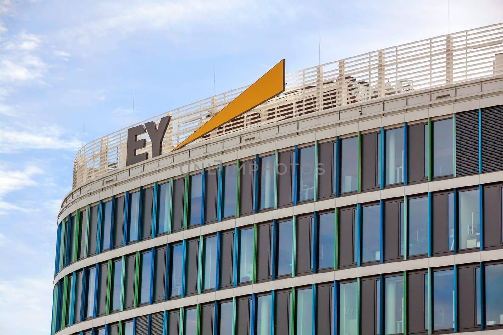 Stuttgart, Germany - May 06, 2017: accountancy firm Ernst & Young GmbH Wirtschaftsprüfungsgesellschaft