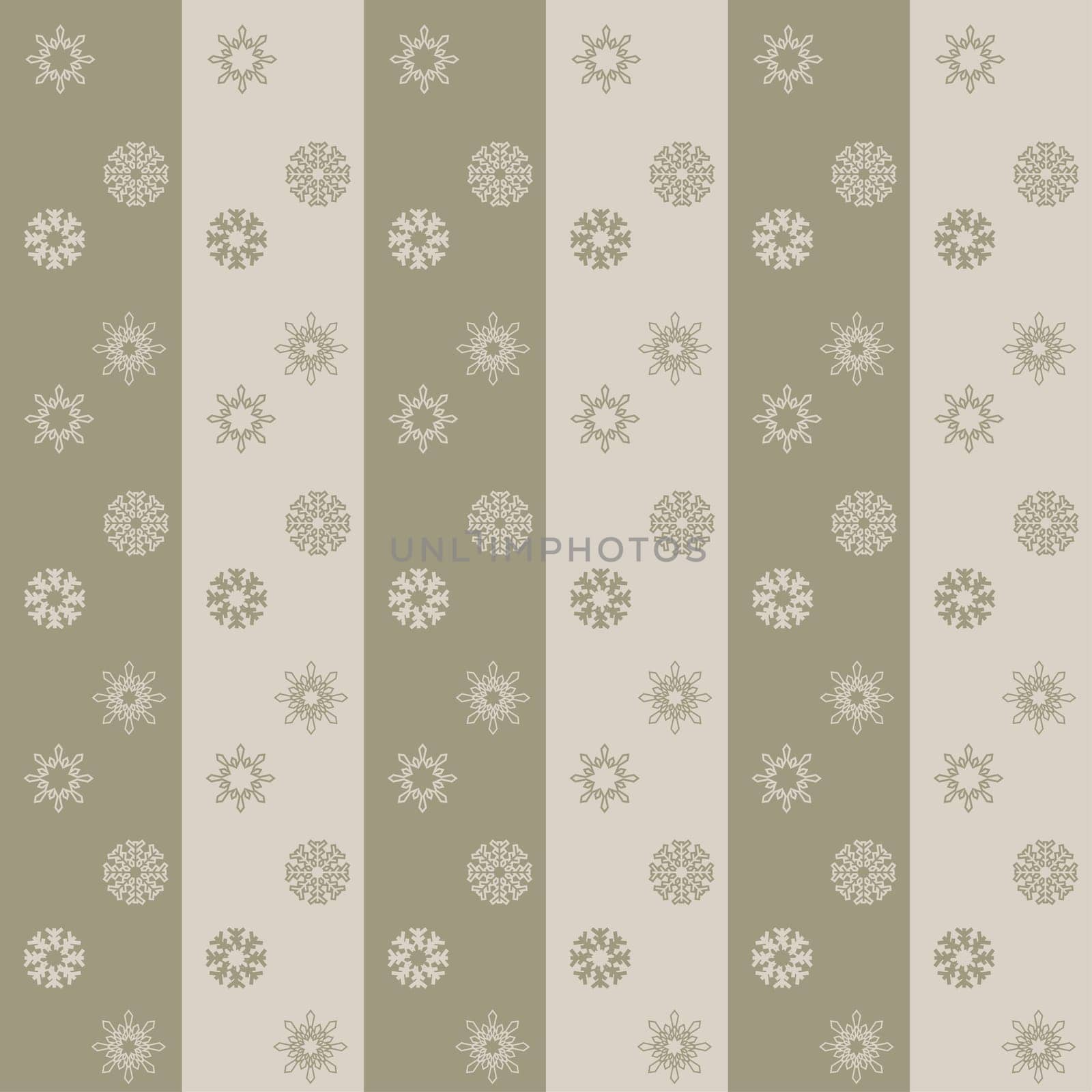 Christmas snowflakes seamless background. New year vector illustration.