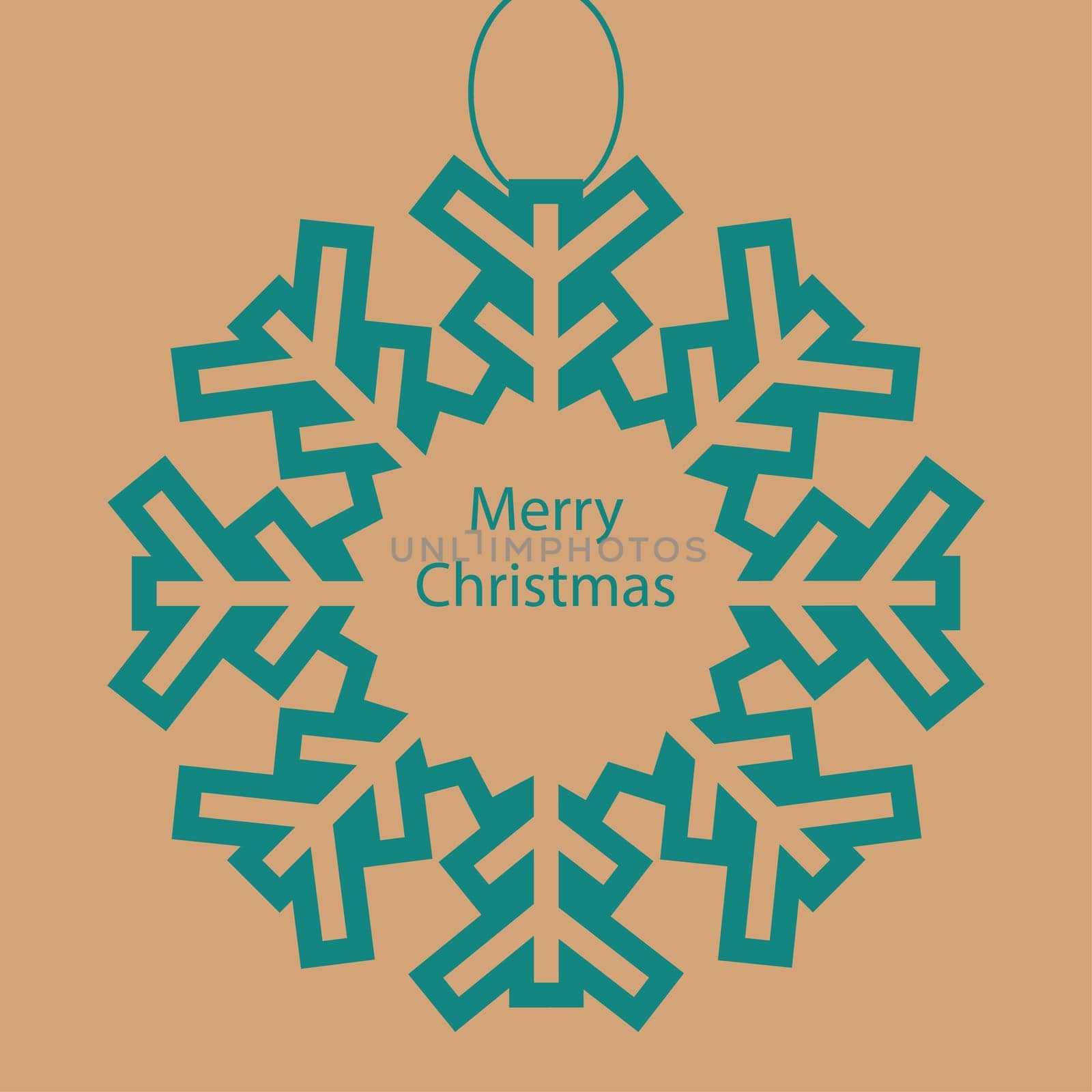 Christmas card background. New year vector illustration.