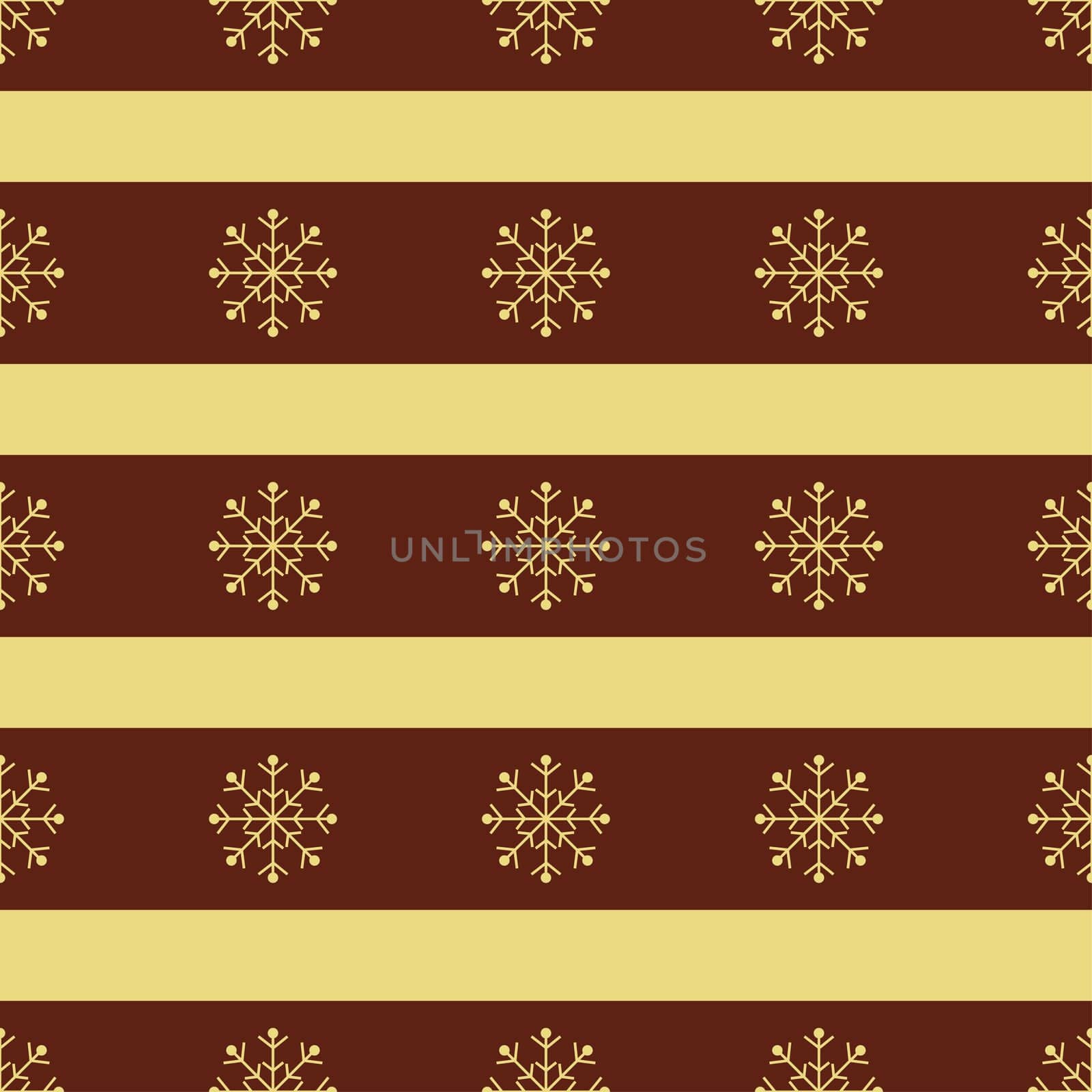 Christmas snowflakes seamless background. New year pattern vector illustration.