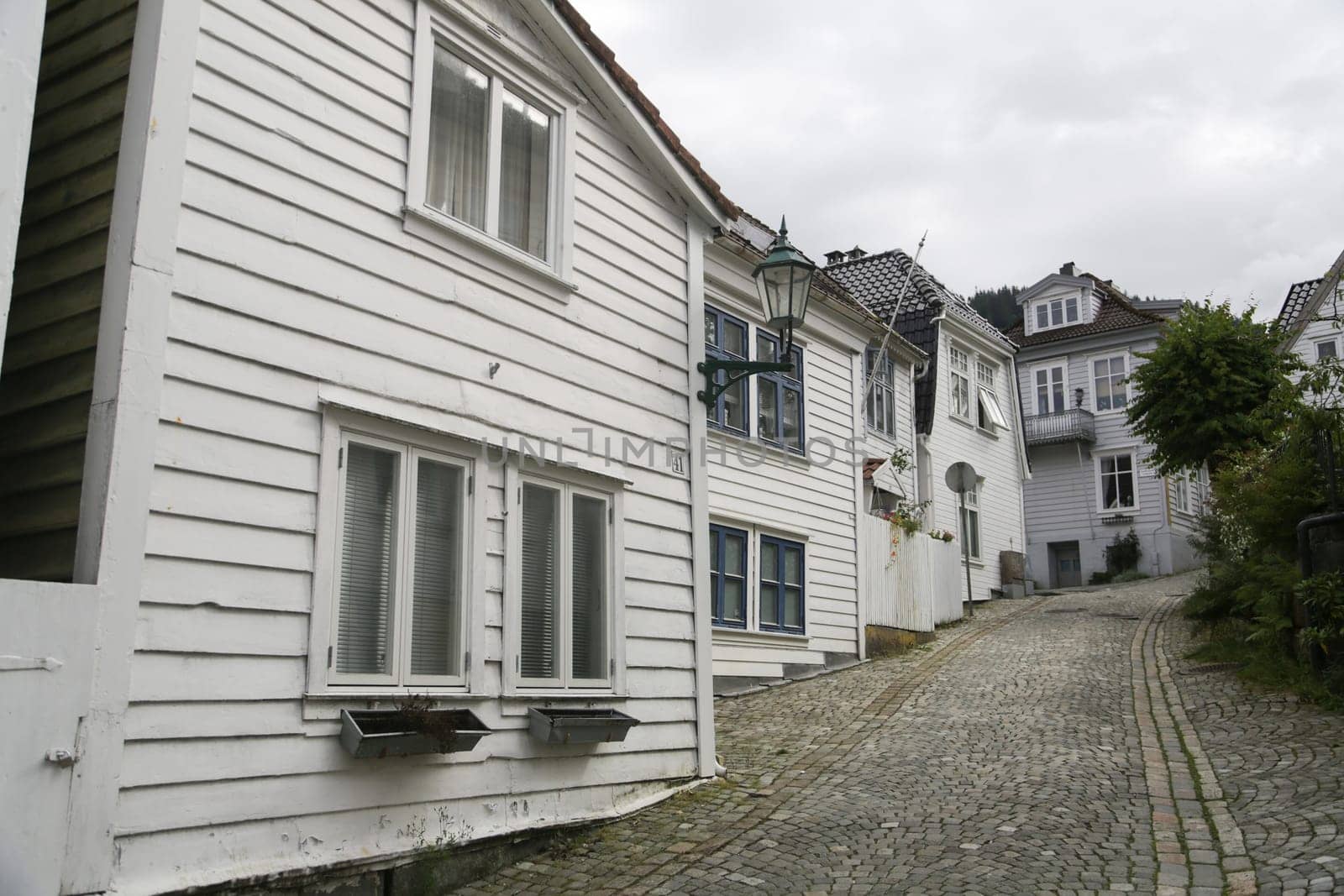 Traditional houses in the old town of Bergen - Skuteviken - Stolen
