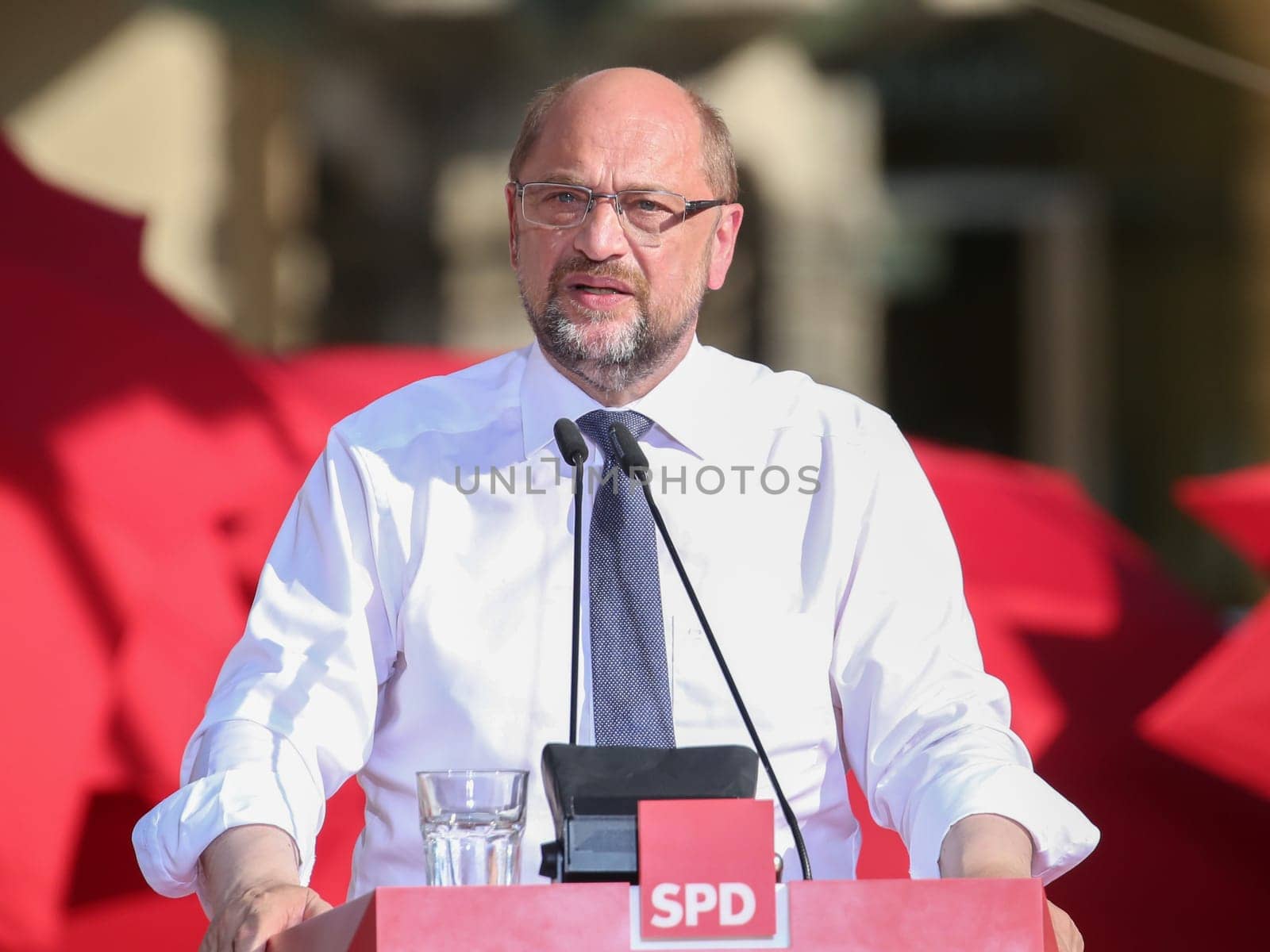 Martin Schulz,SPD party chairman and chancellor candidate on 28.08.2017 in Magdeburg
