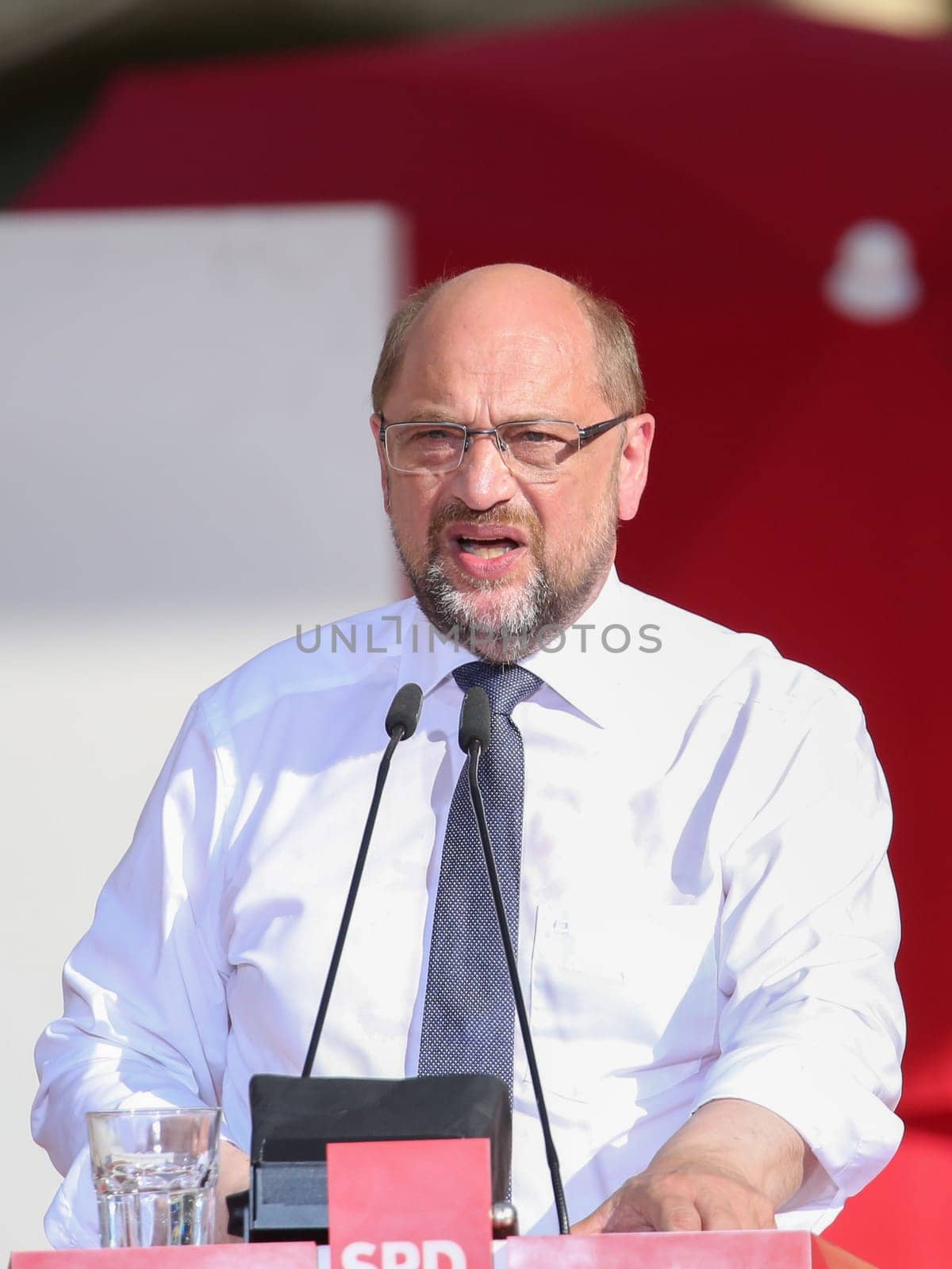 Martin Schulz,SPD party chairman and chancellor candidate on 28.08.2017 in Magdeburg