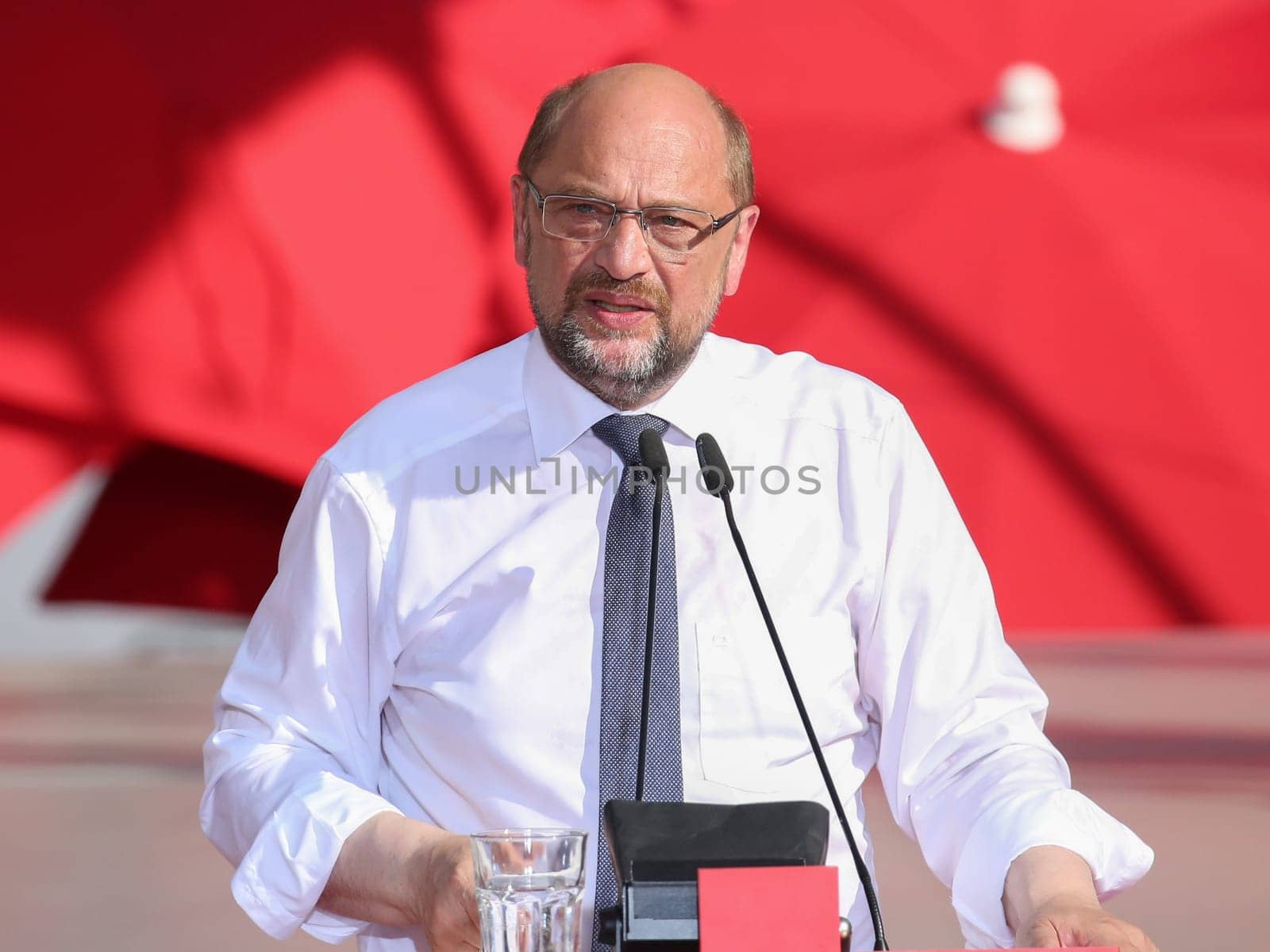 Martin Schulz,SPD party chairman and chancellor candidate on 28.08.2017 in Magdeburg