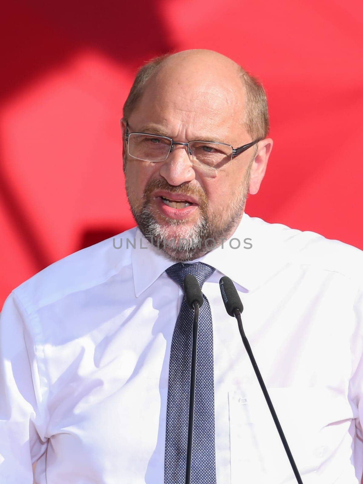 Martin Schulz,SPD party chairman and chancellor candidate on 28.08.2017 in Magdeburg