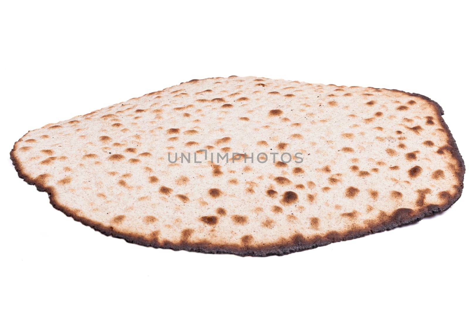 Isolated Round Matzah Shmura Saved Jewish Pesach Tradition