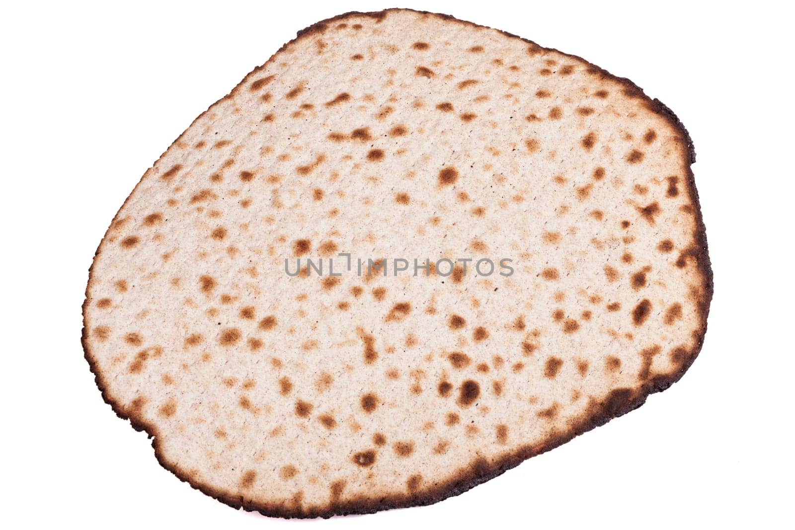Isolated Round Matzah Shmura Saved Jewish Pesach Tradition