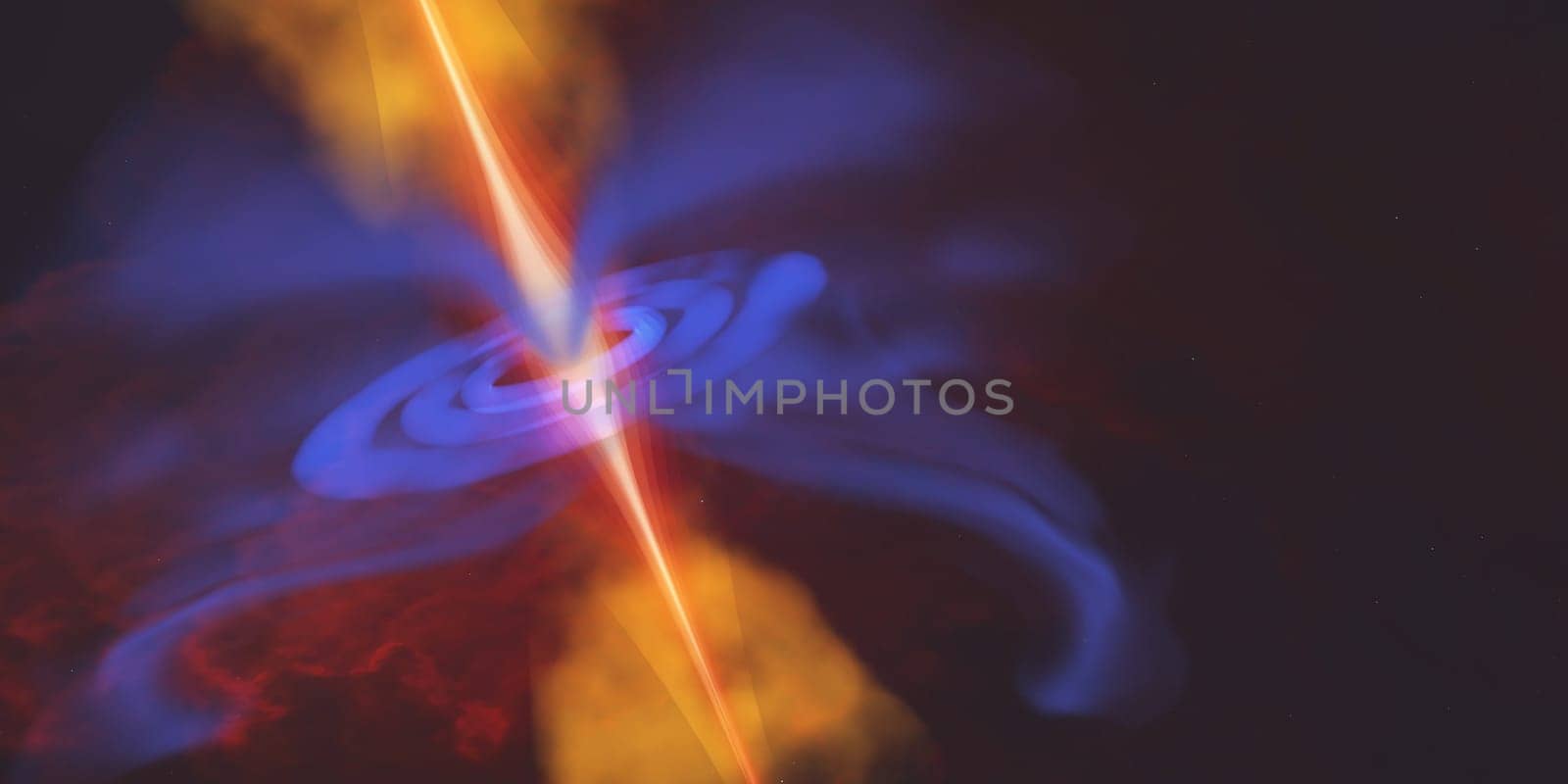A Black hole is a region of warped space that prevents anything from escaping  including light.