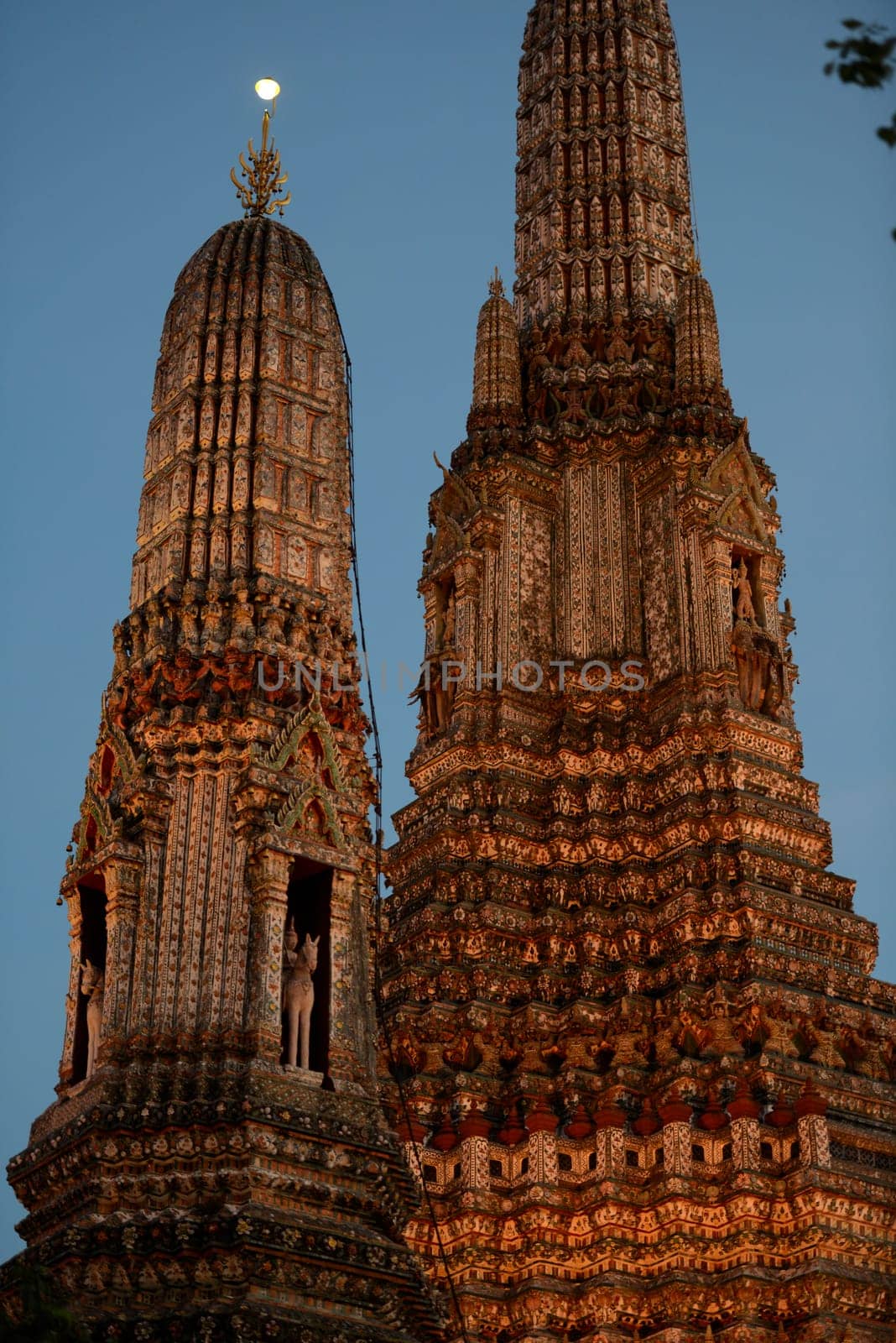 The Wat Arun Temple in Bangkok,Thailand,South East Asia.