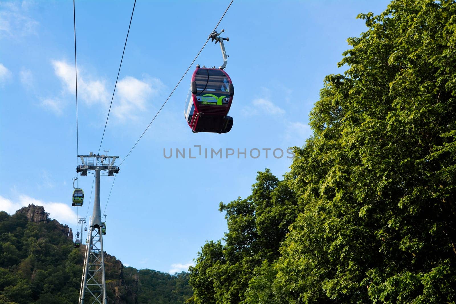 Cable cars in Thale