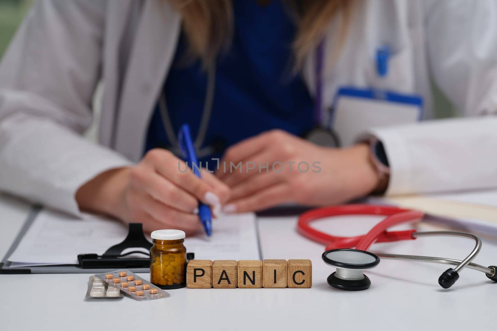 A healthcare professional reflects on panic in clinical settings, highlighting various arising stress factors