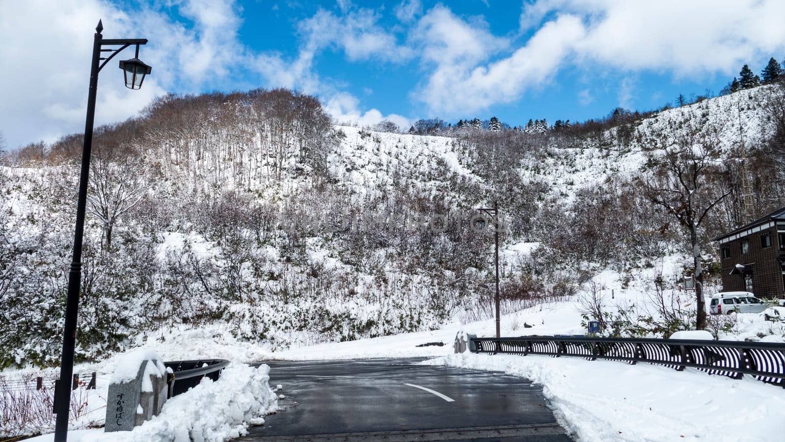 An Image of Hakkoda Mountain for adv or others purpose use
