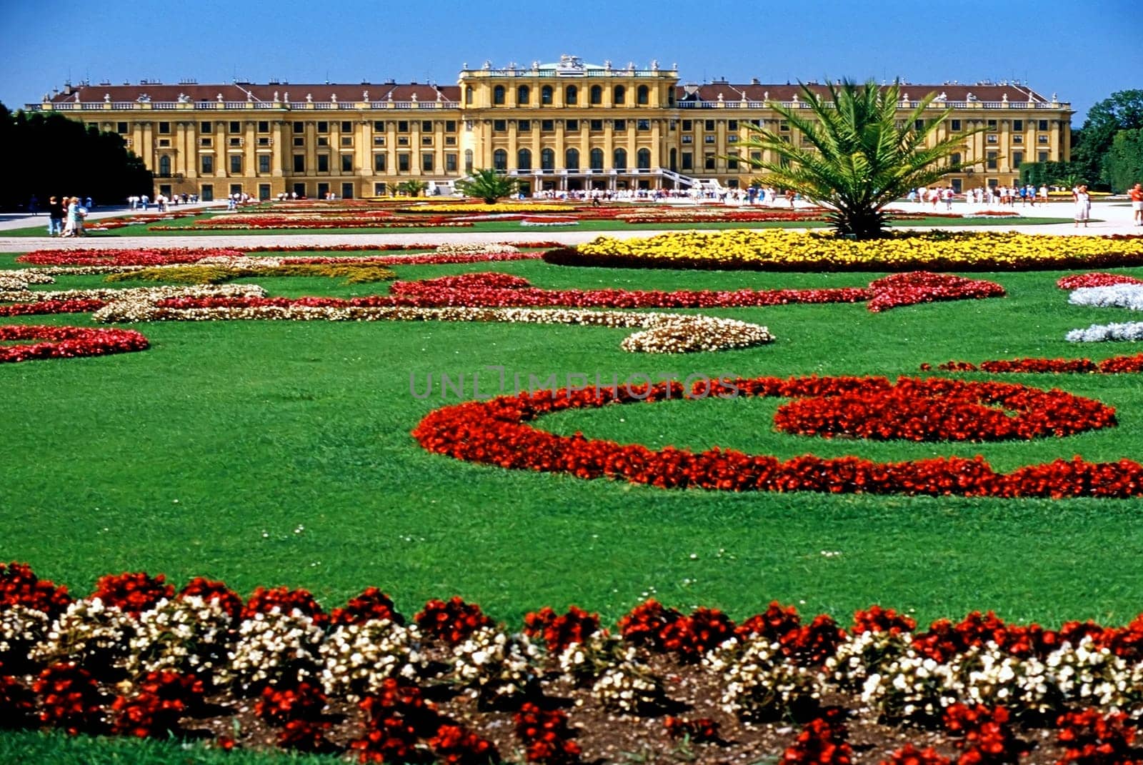 Palace Schonbrunn in Vienna, Austria