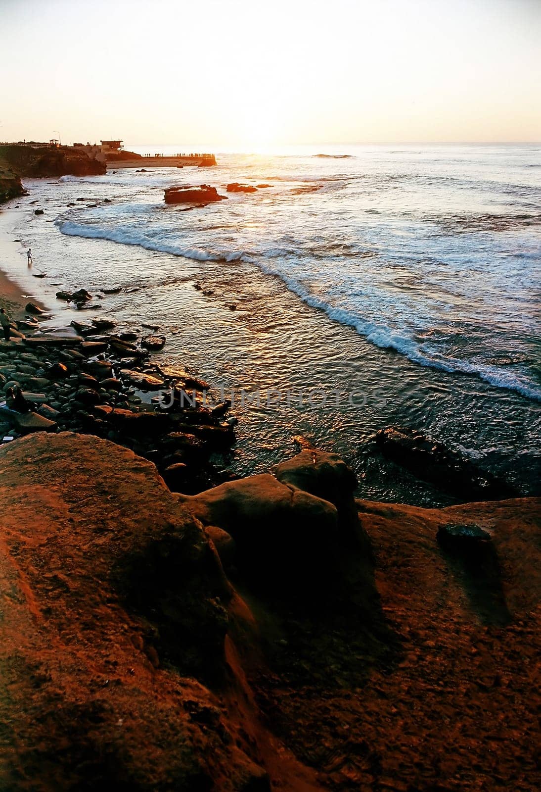 Sunset in La Jolla , California