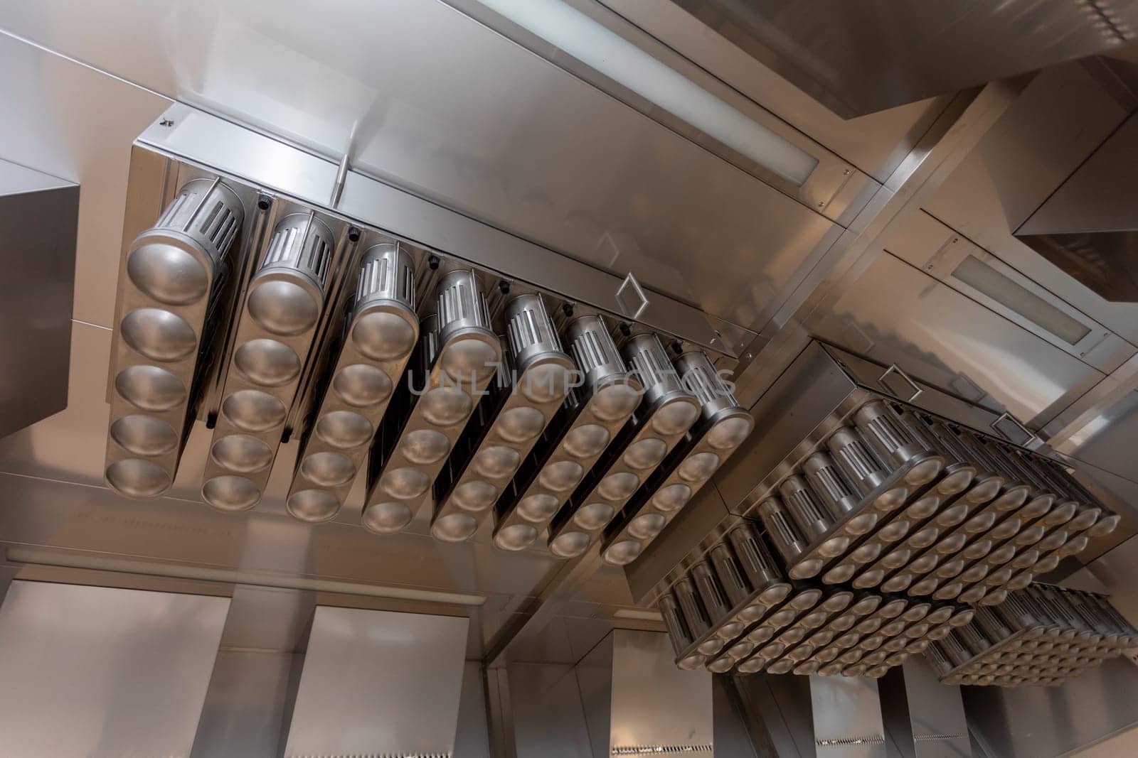 A detailed view of advanced industrial machinery showcasing precision engineering and robust design.