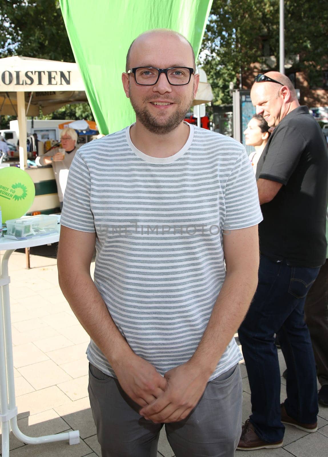 Manuel Sarrazin,. District festival in Hamburg -Rotheburgsort with program on 04.09.2017