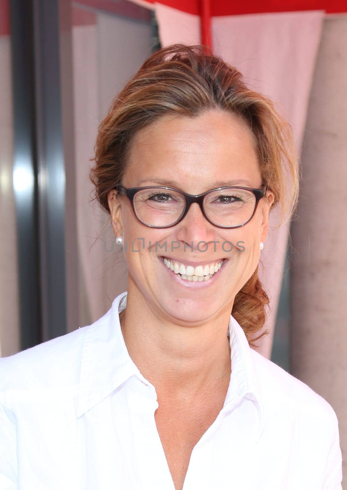 Karola Veit  , Bürgerschaftspräsidentin  Hambuerg .Stadtteilfest  in Hamburg  -Rotheburgsort mit Programm am 04.09.2017