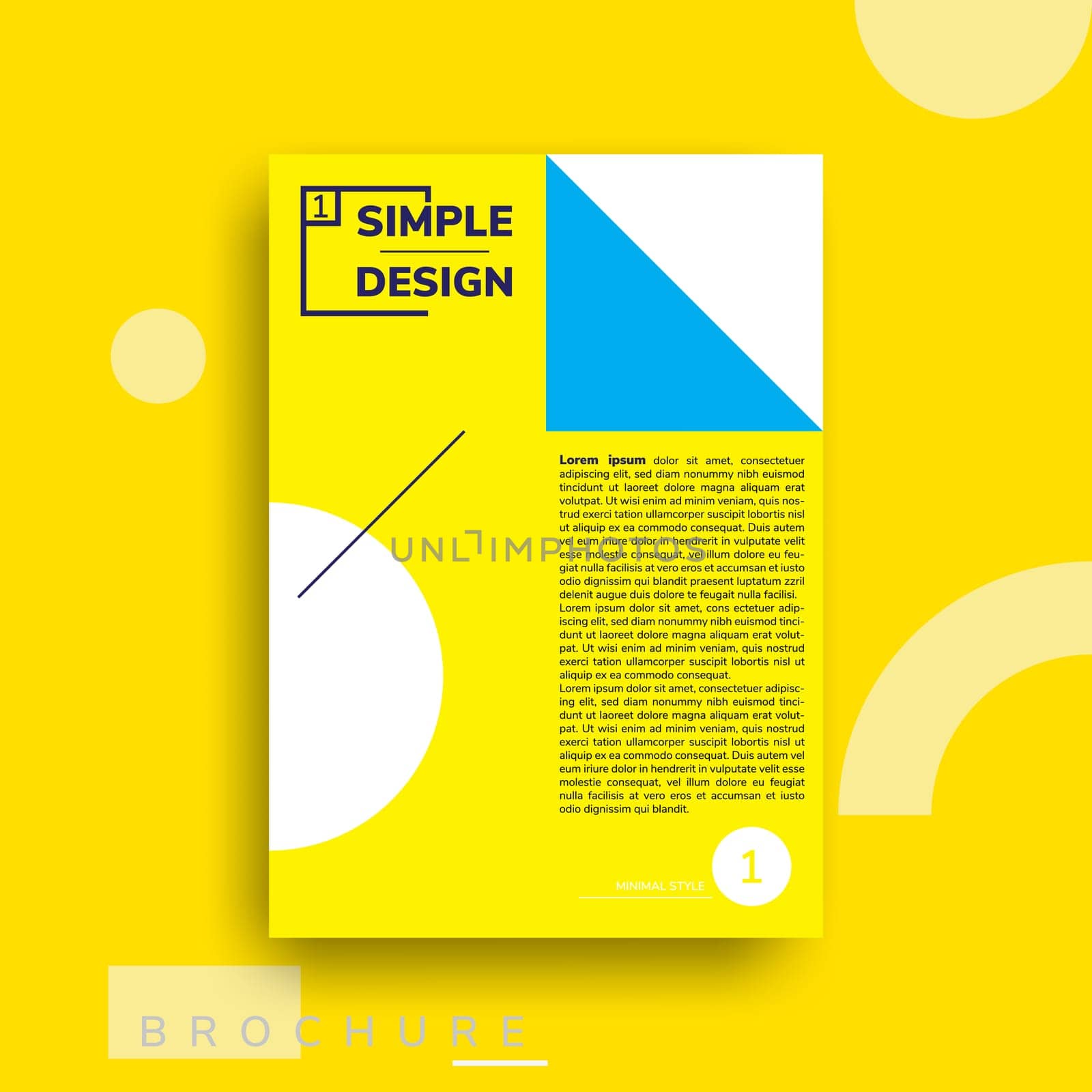 Colorful flat geometric covers design. Vector poster template. Modernism futuristic composition with simple shapes