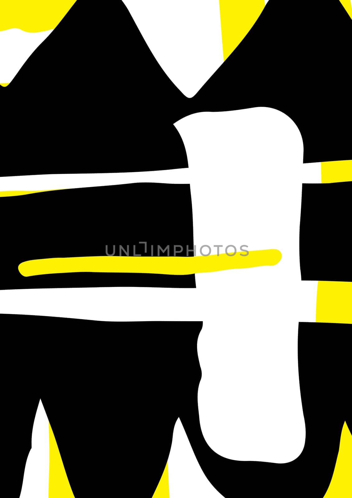 Simple decorative handmade background for design project, cover with isolated elements in clipping mask