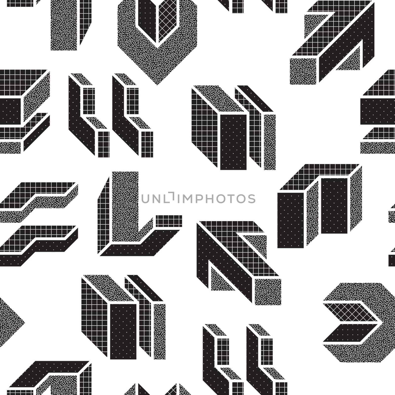 Creative bright colorful seamless patterns with abstract spots. Fashionable is ideal for textiles