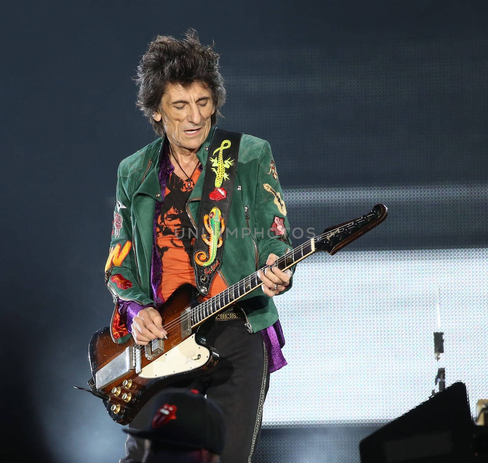 Ron Wood ,   .Die Rolling Stones haben in Hamburg ihre Europatournee No Filter im Stadtpark Hamburg  gestartet am 09.09.2017