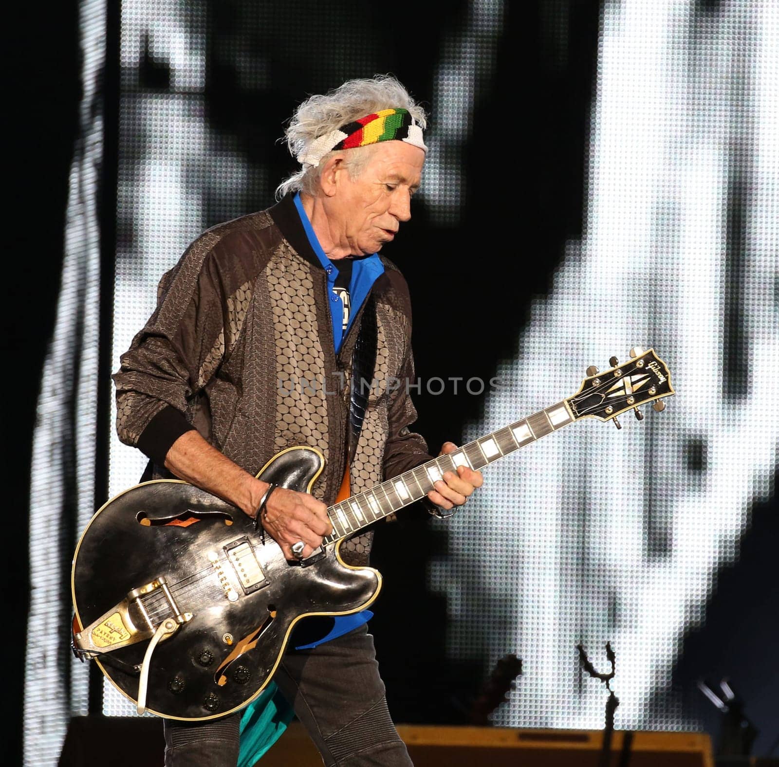 Keith Richards ,.Die Rolling Stones haben in Hamburg ihre Europatournee No Filter im Stadtpark Hamburg  gestartet am 09.09.2017