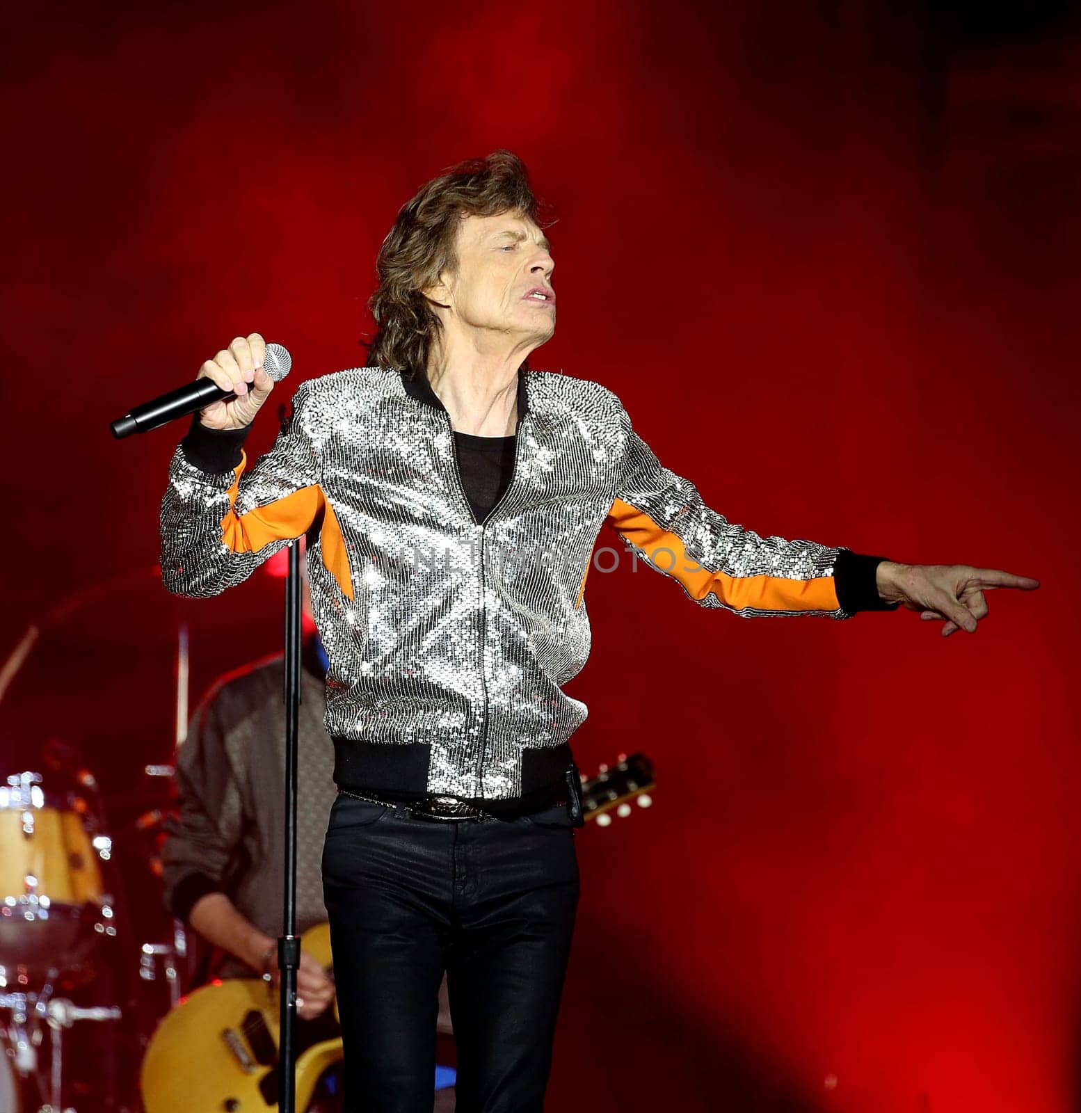Mick Jagger.  .Die Rolling Stones haben in Hamburg ihre Europatournee No Filter im Stadtpark Hamburg  gestartet am 09.09.2017
