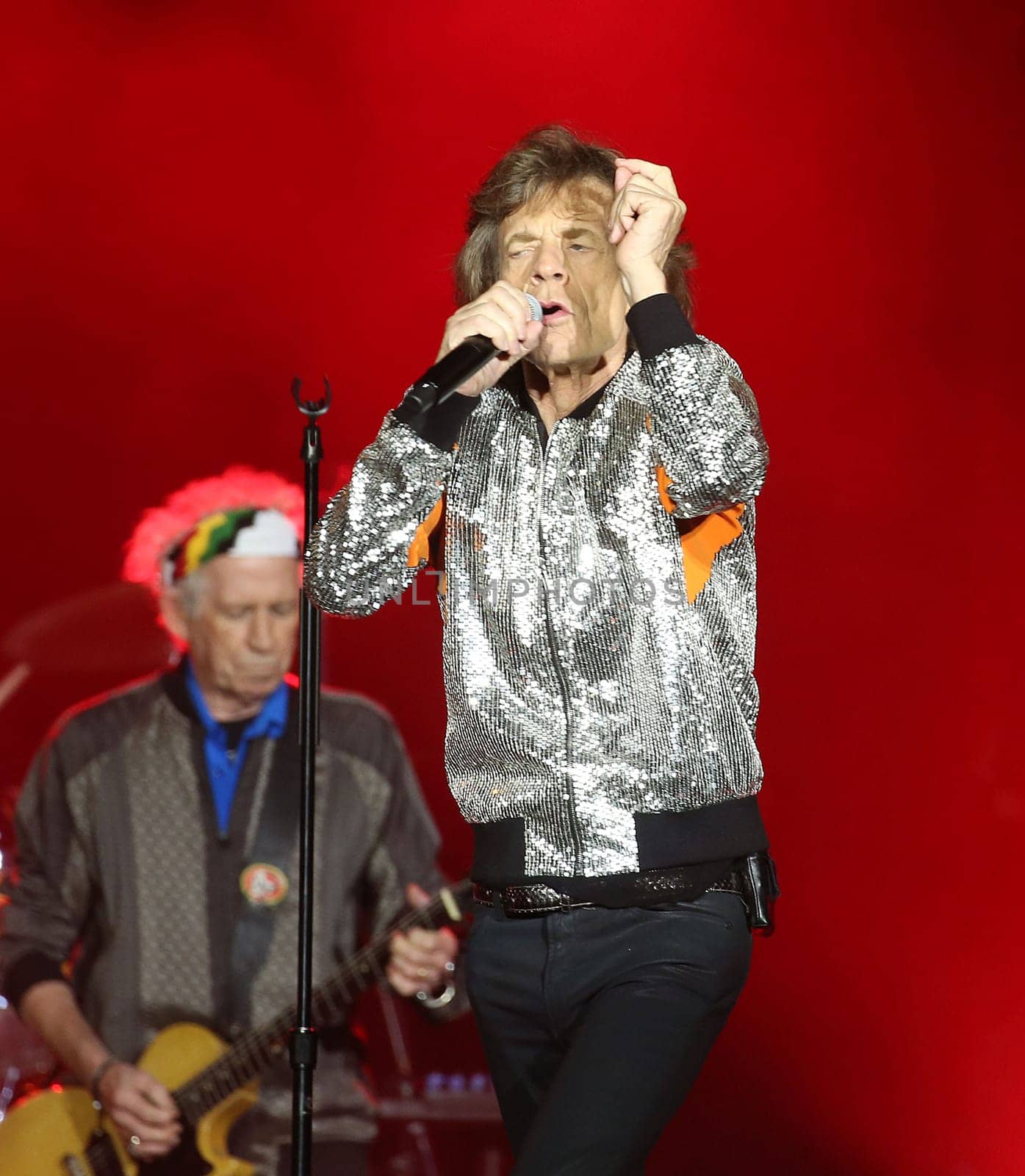 Mick Jagger.  .Die Rolling Stones haben in Hamburg ihre Europatournee No Filter im Stadtpark Hamburg  gestartet am 09.09.2017